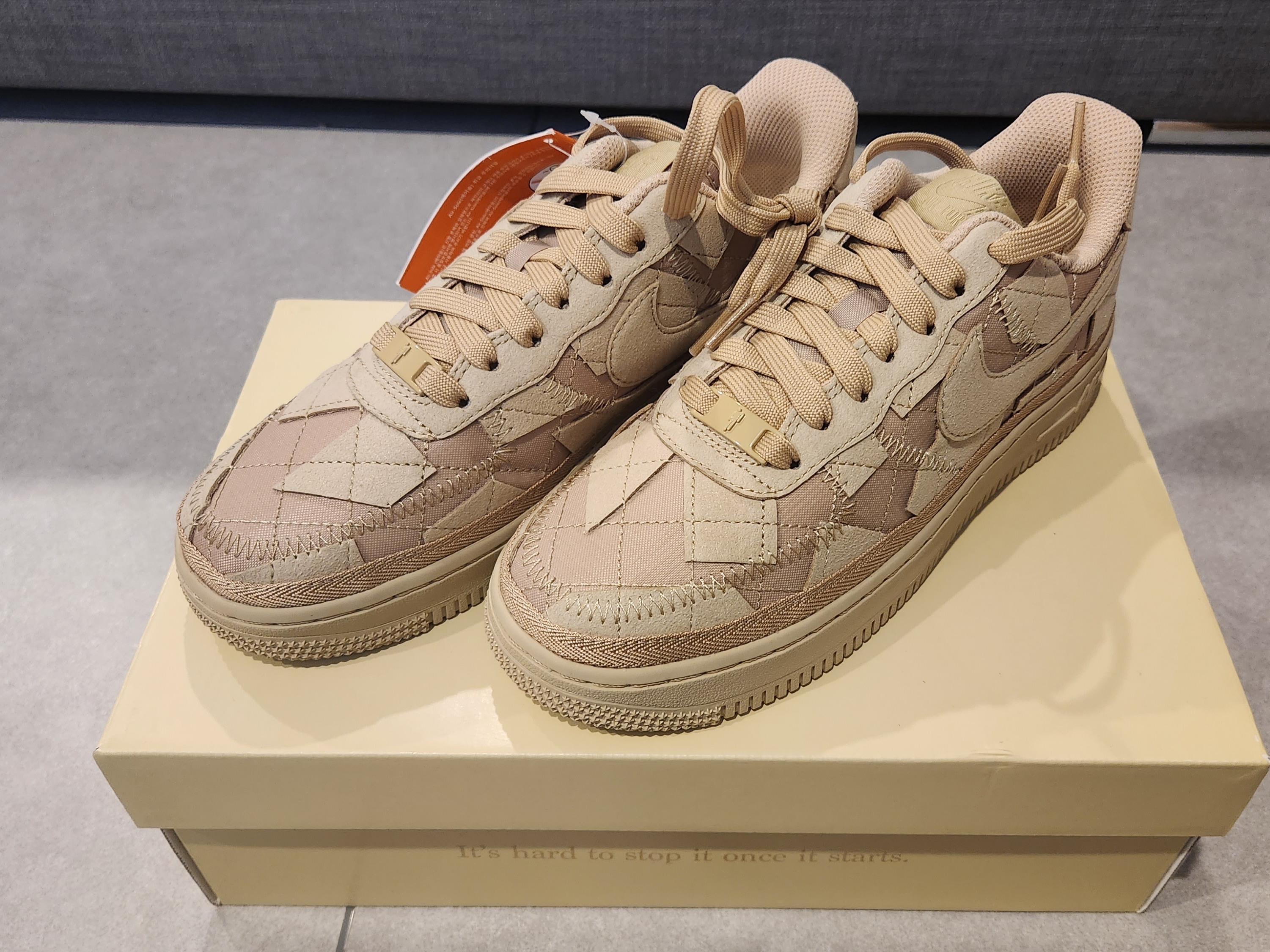 Nike x Billie Eilish Air Force 1 Low '07 SP Mushroom 착용 스타일