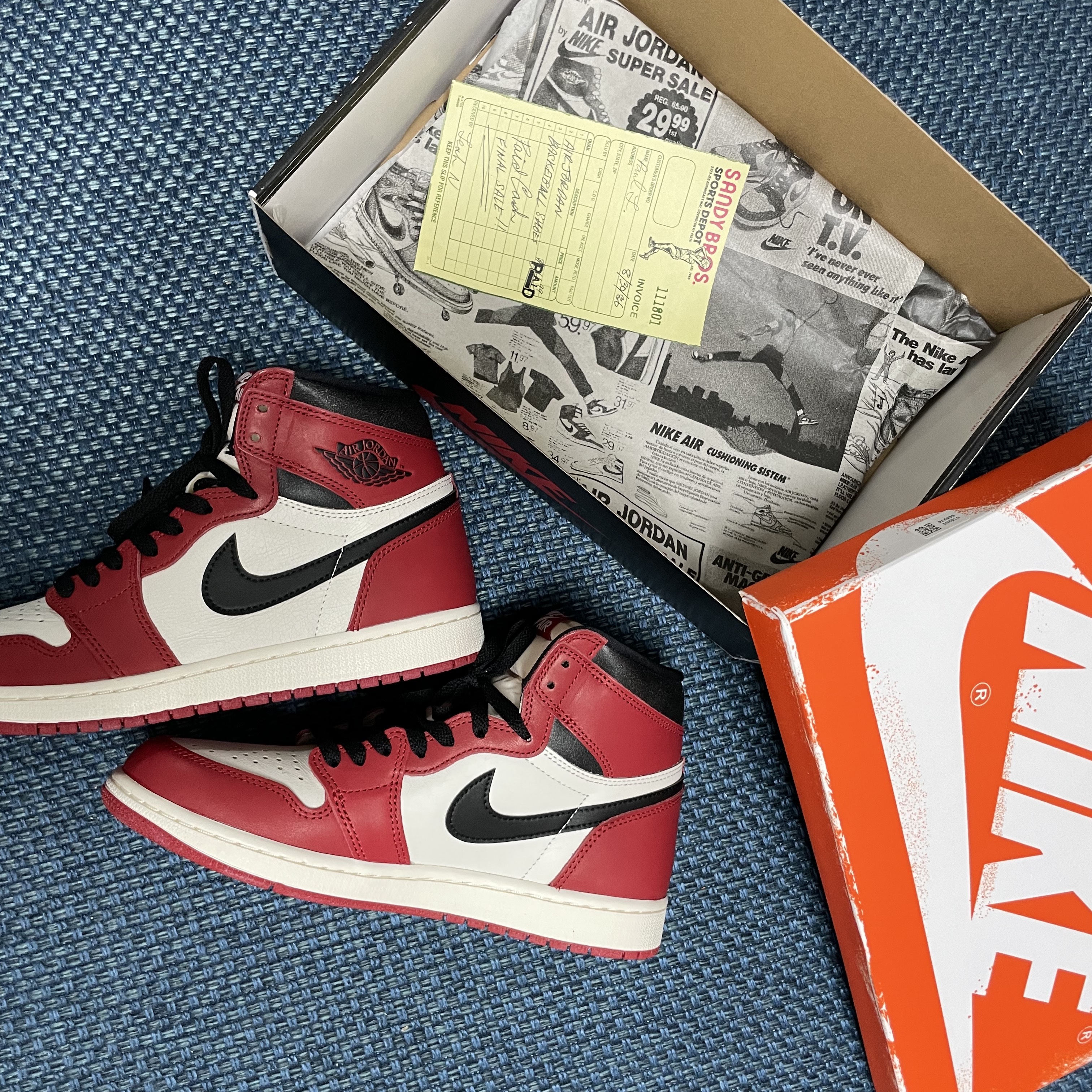 Jordan 1 Retro High OG Chicago 2022 착용 스타일 - 1