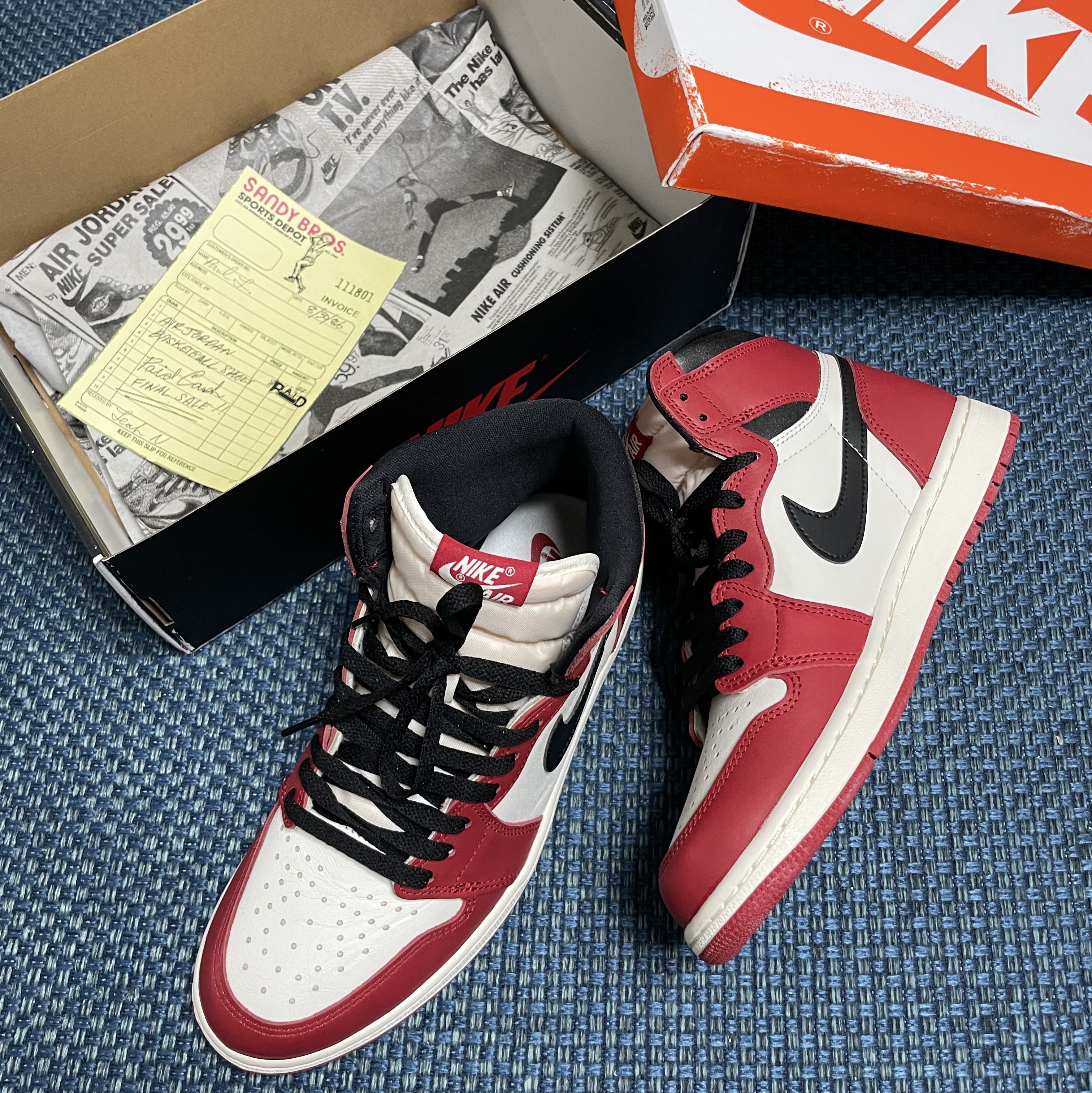 Jordan 1 Retro High OG Chicago 2022 착용 스타일 - 3