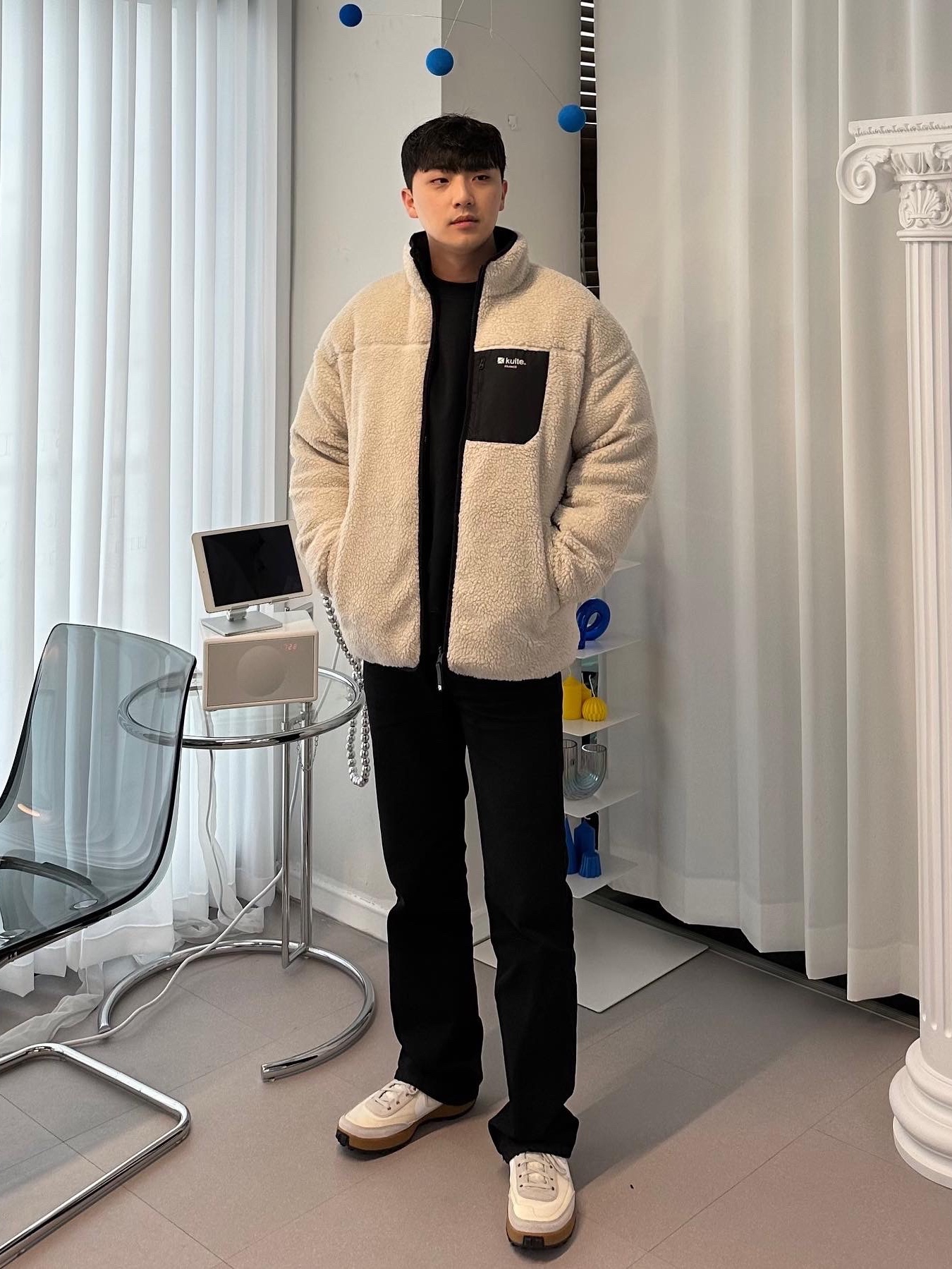 Nike x Tom Sachs General Purpose Shoe Light Cream 착용 스타일