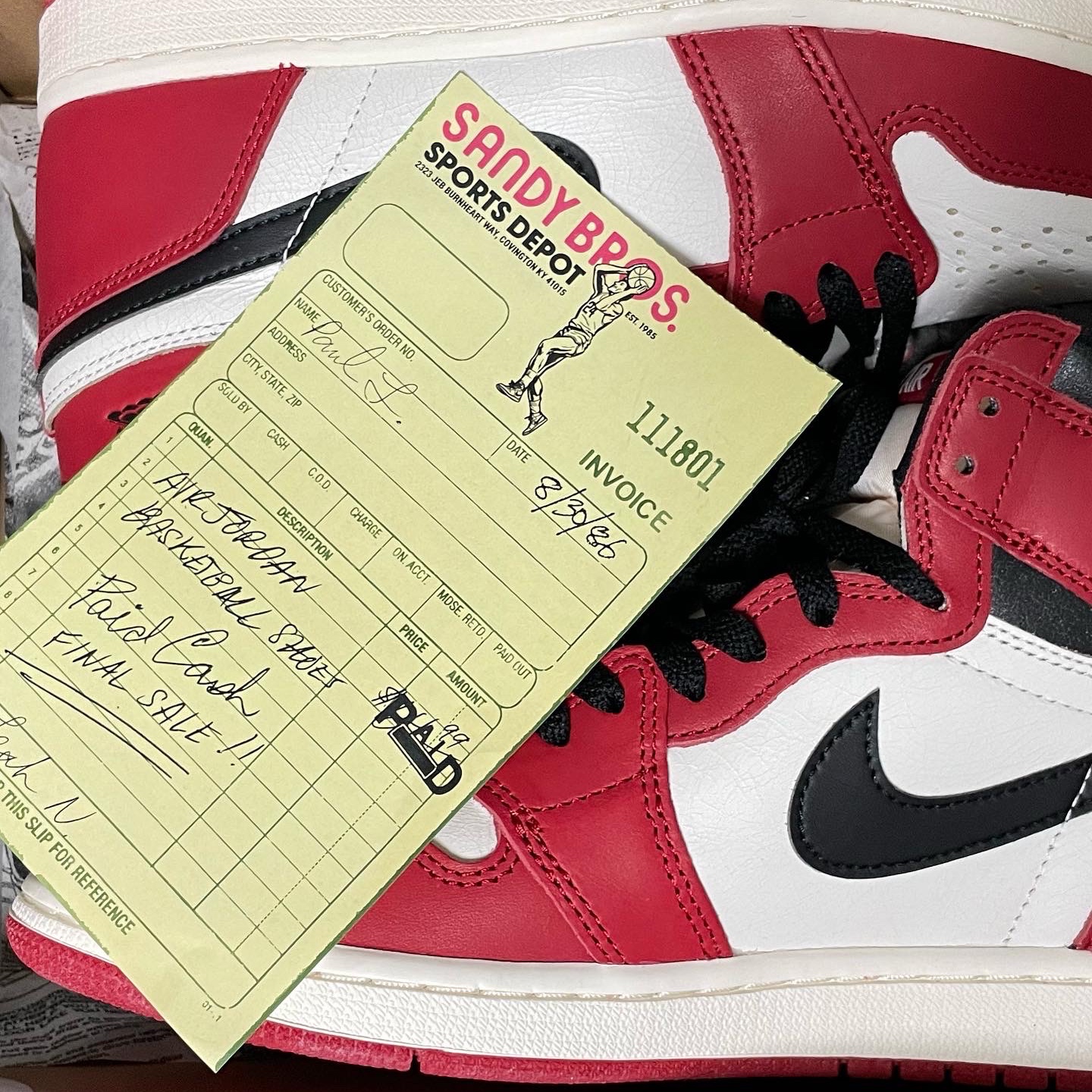 Jordan 1 Retro High OG Chicago 2022 착용 스타일 - 2