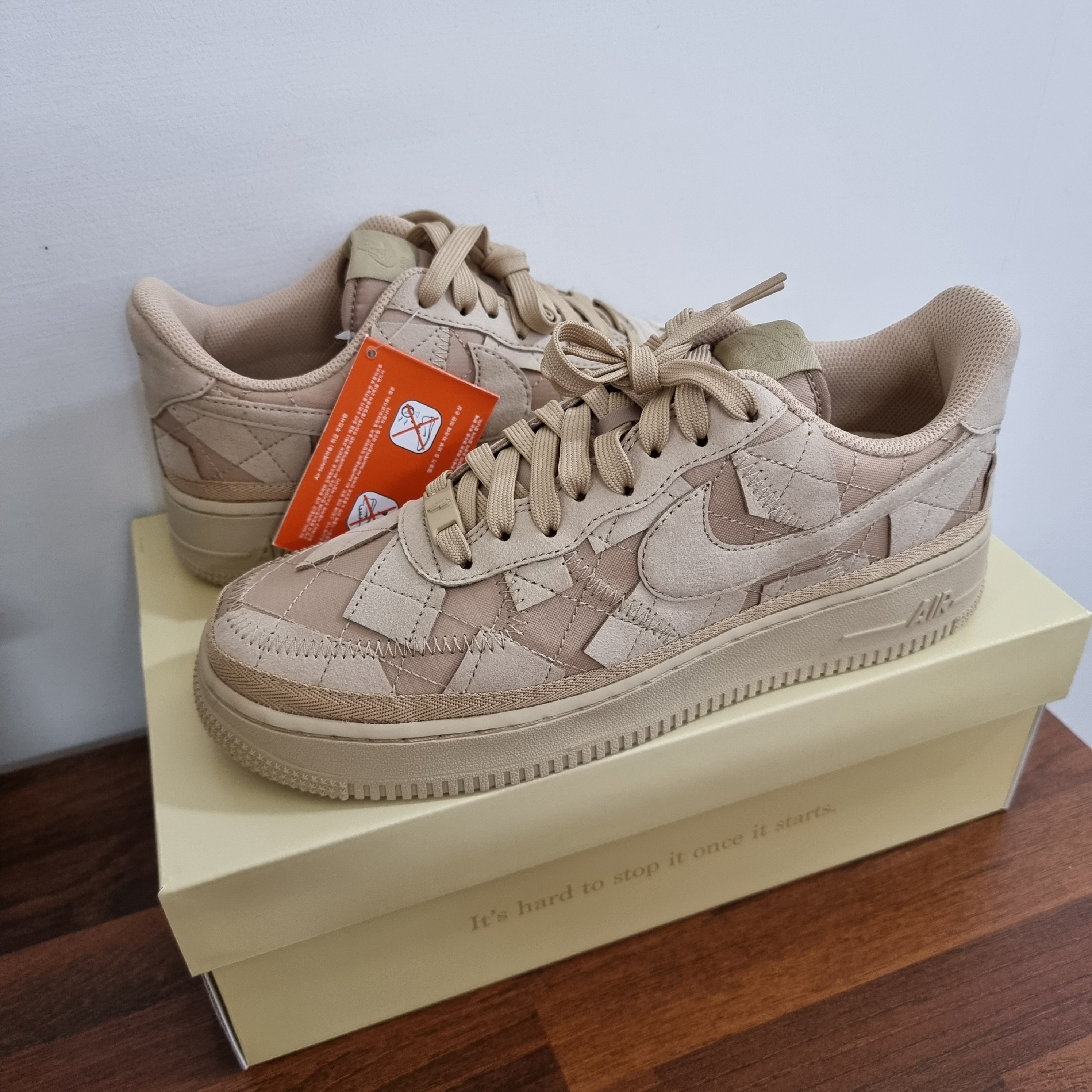 Nike x Billie Eilish Air Force 1 Low '07 SP Mushroom 착용 스타일