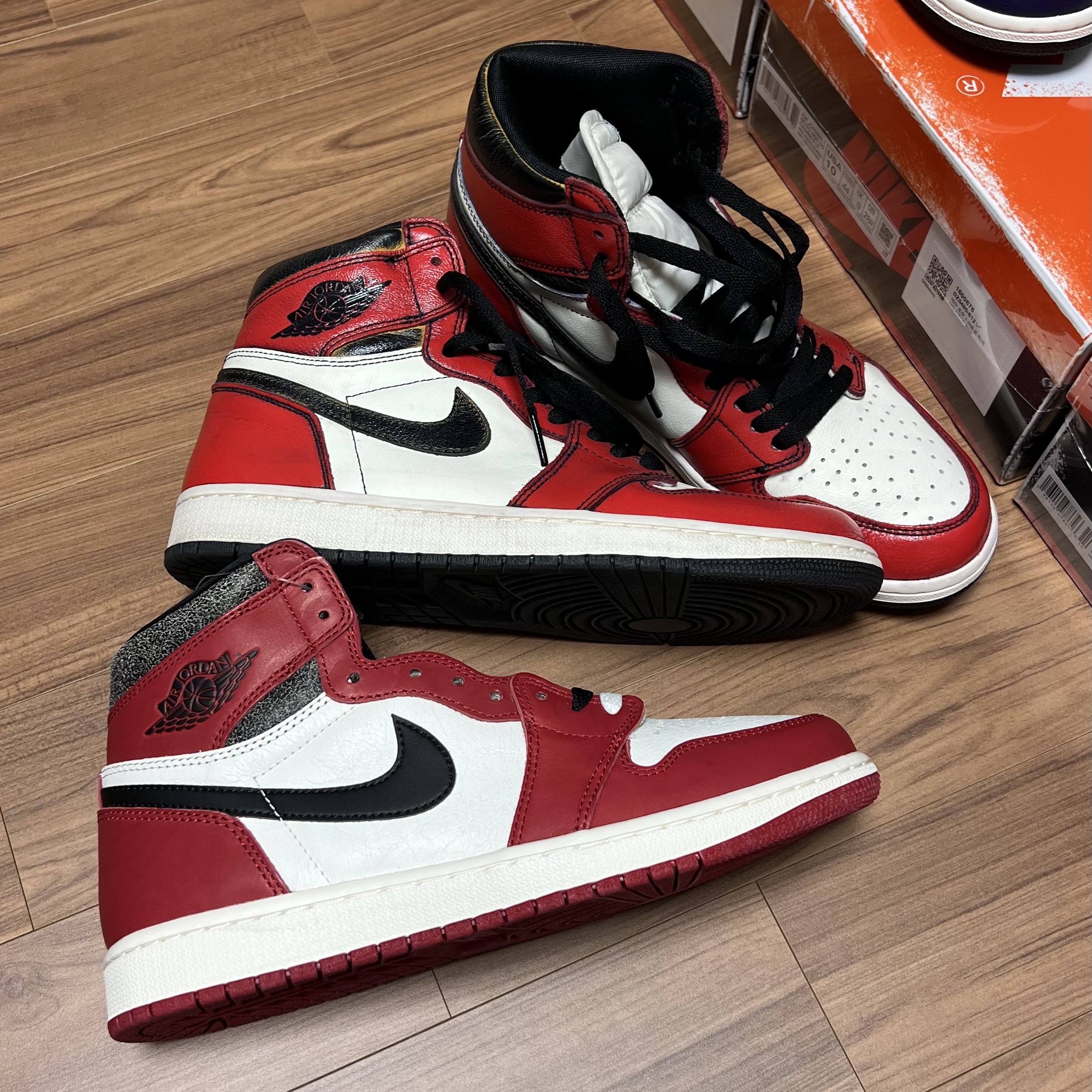 Jordan 1 Retro High OG Defiant SB LA to Chicago, Jordan 1 Retro High OG Chicago 2022 착용 스타일 - 2