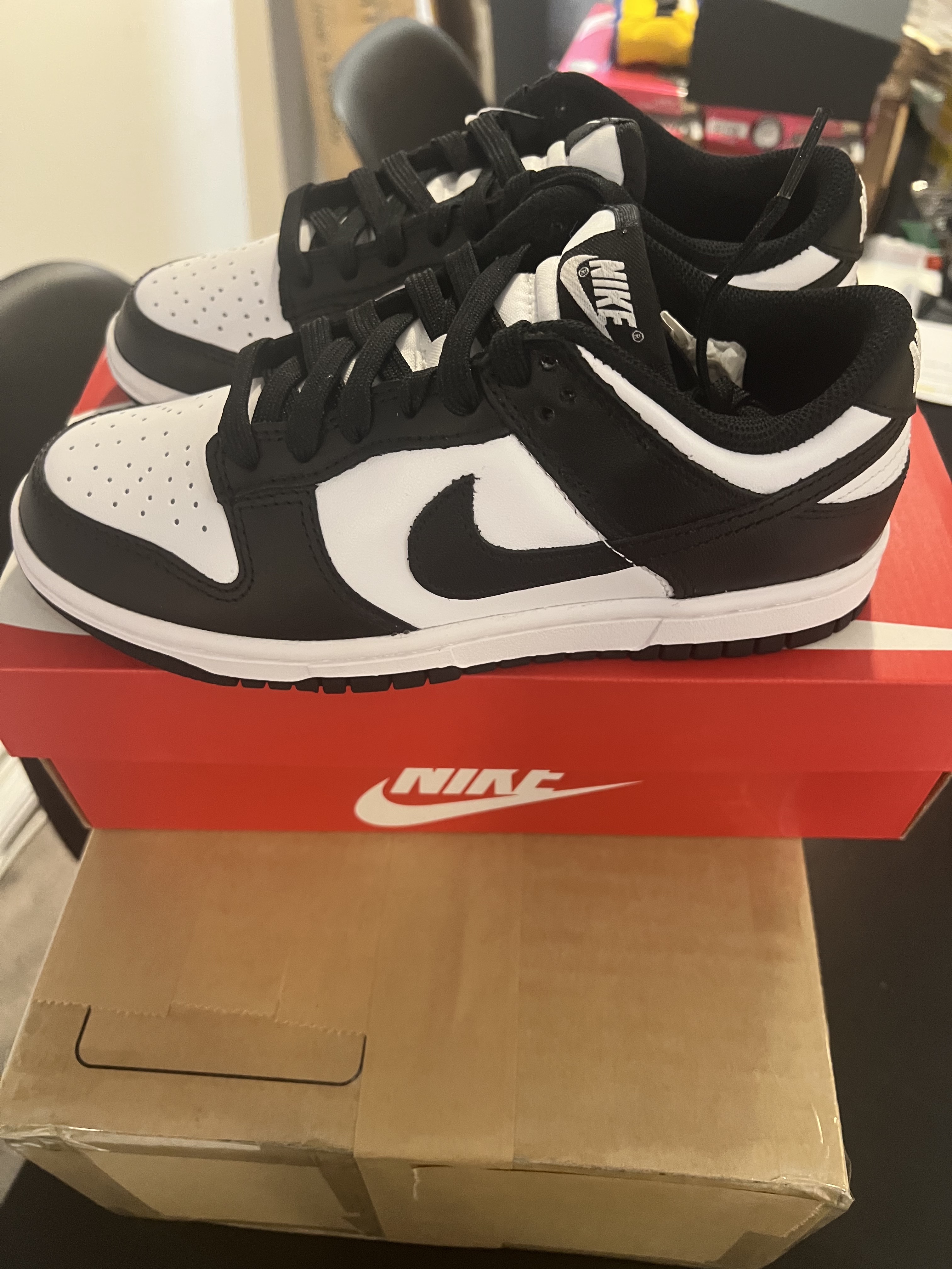 Nike Dunk Low Retro Black 착용 스타일 - 3