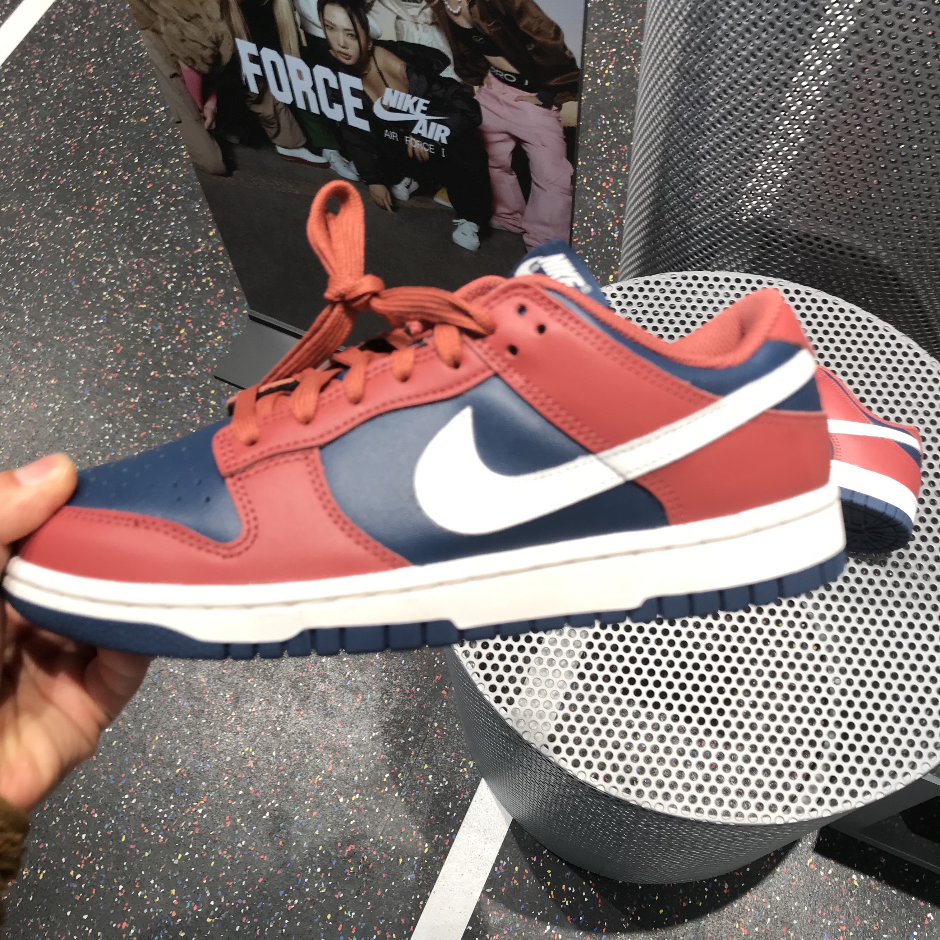 (W) Nike Dunk Low Canyon Rust Valerian Blue 착용 스타일