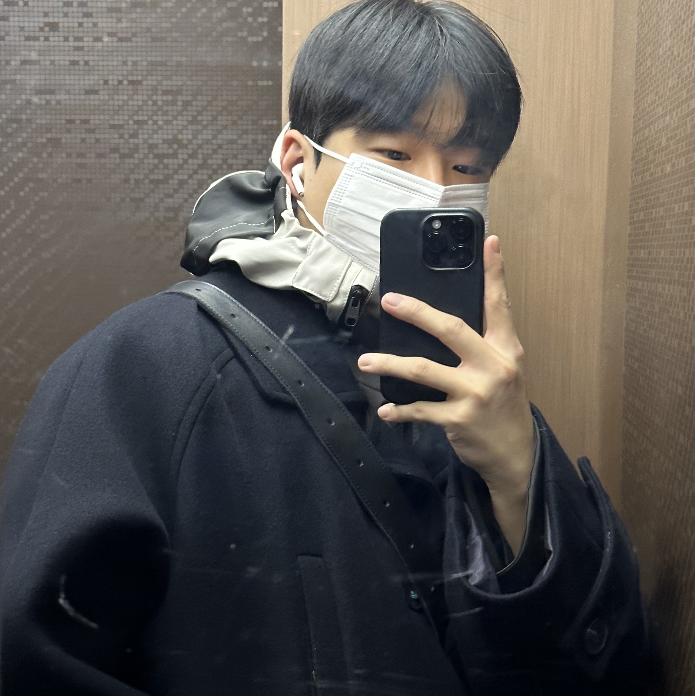Undermycar Kame Multi Zip Turtle Shell Parka Driftwood - 22FW 착용 스타일 - 1