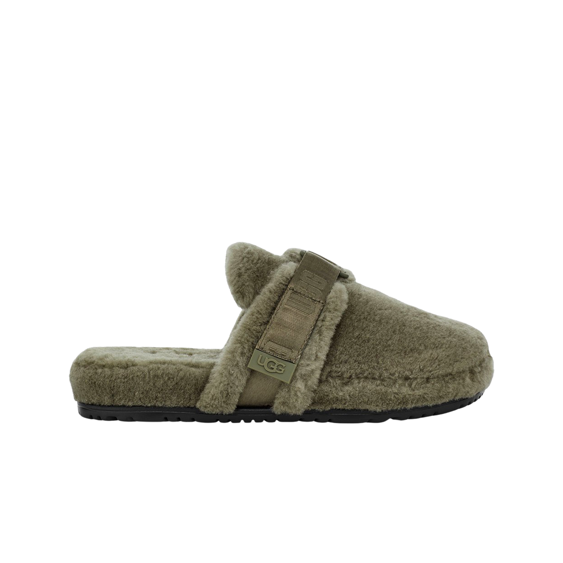 어그 플러프 잇 슬리퍼 번트 올리브 플러프(UGG Fluff It Slipper Burnt Olive Fluff) - 1
