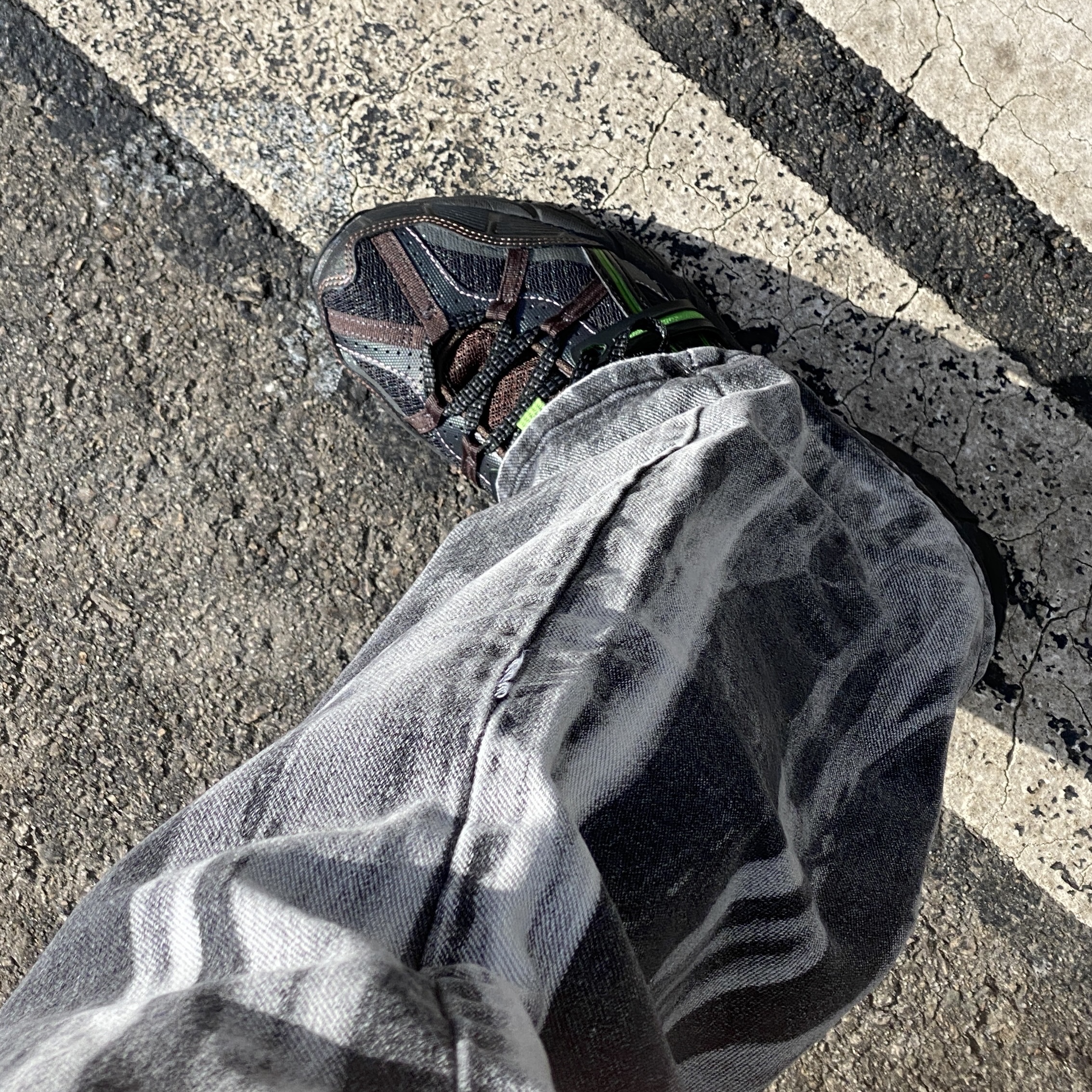 Asics x Andersson Bell Gel-Sonoma 15-50 Black Green 착용 스타일