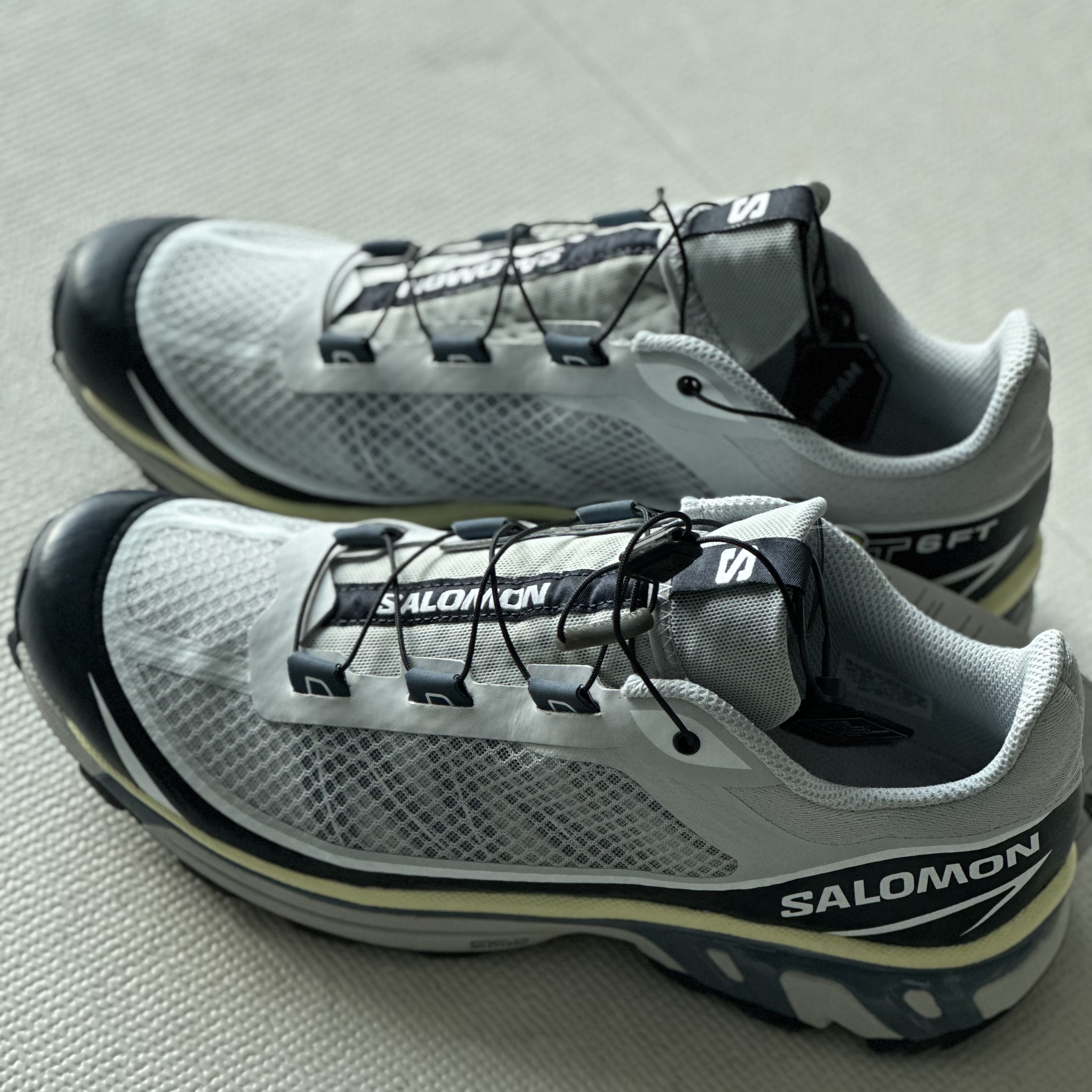 Salomon XT-6 FT Pearl Blue Night Sky 착용 스타일