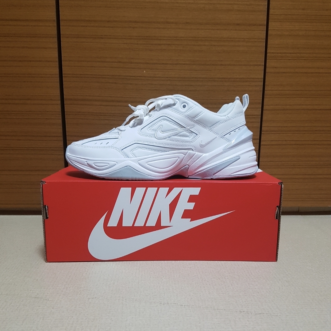 Nike M2K Tekno White Pure Platinum 착용 스타일