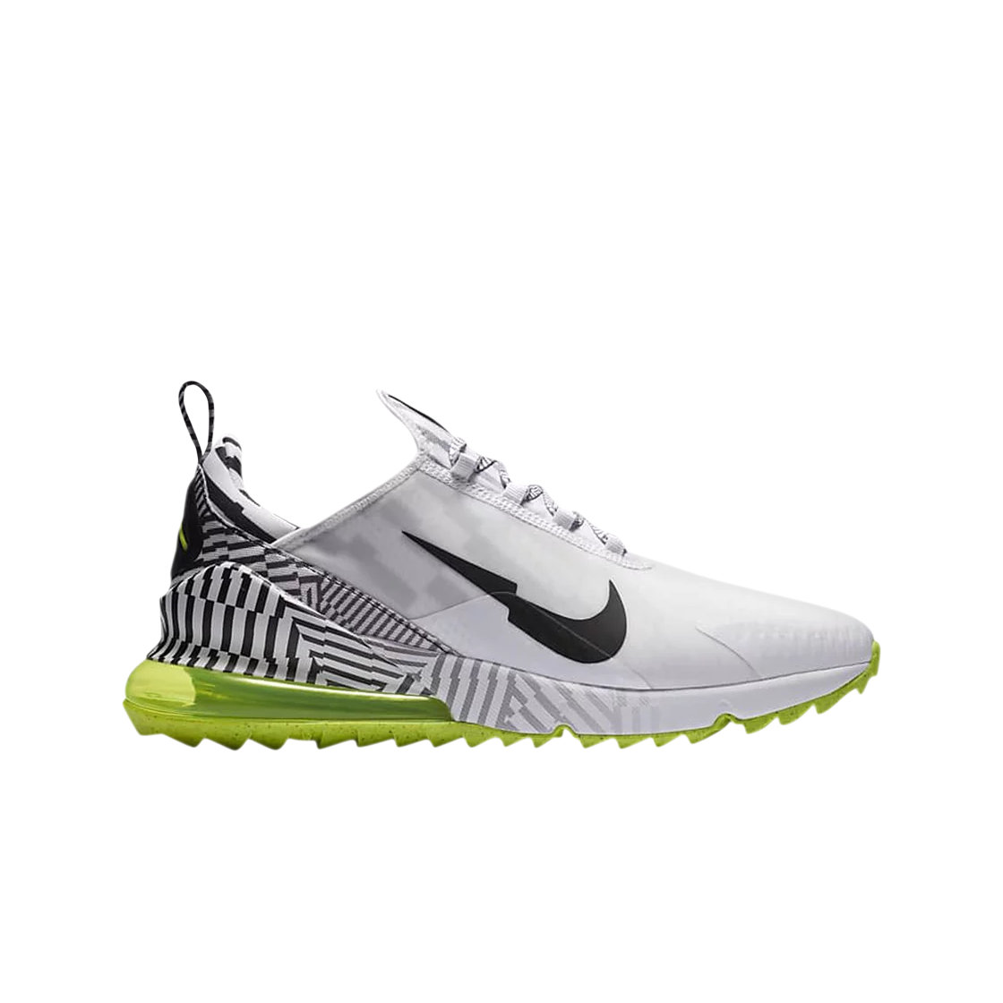 나이키 에어맥스 270 골프 NRG 화이트 블랙 볼트(Nike Air Max 270 Golf NRG White Black Volt)
