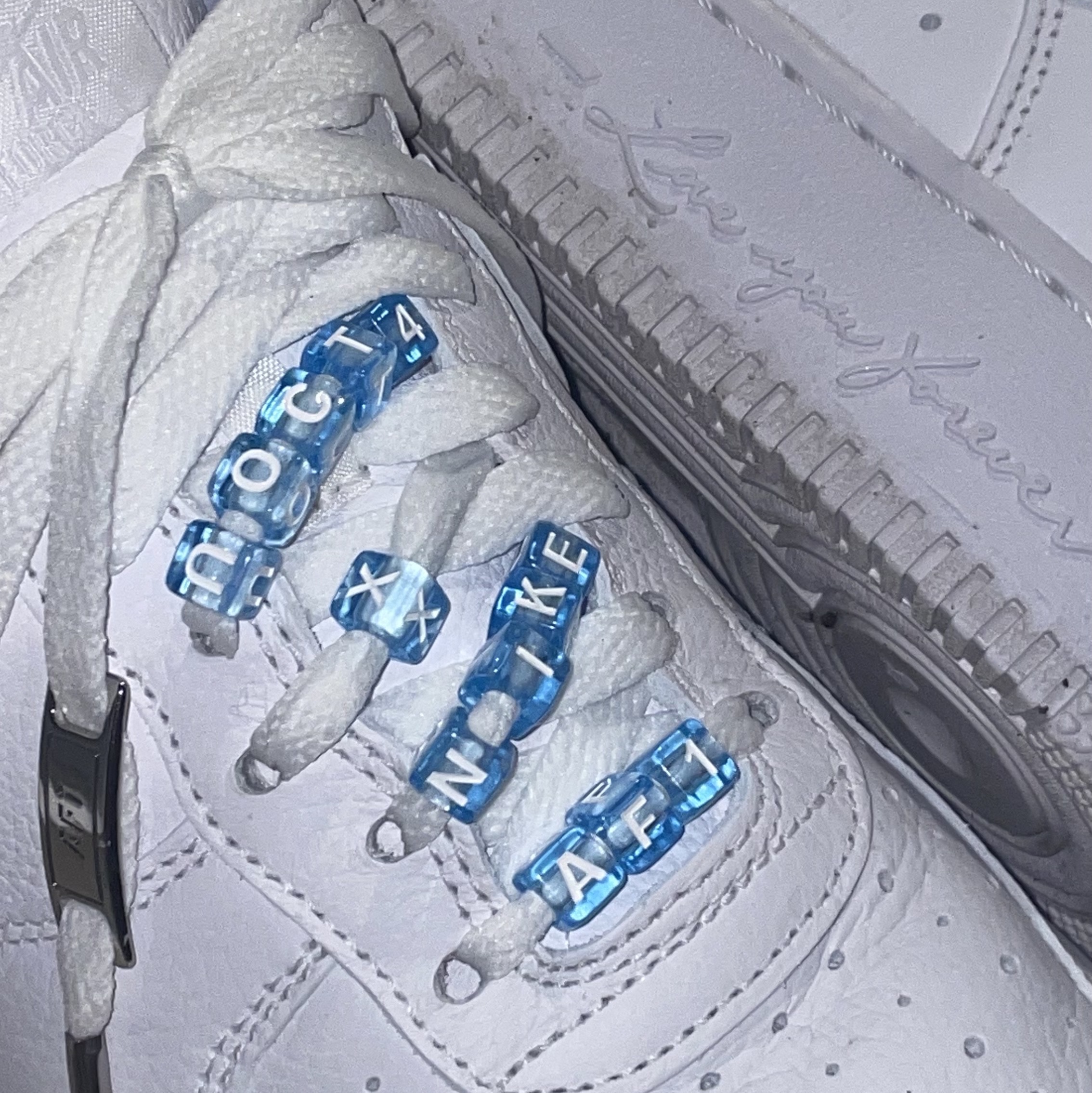 Nike x Drake Nocta Air Force 1 Low SP Certified Lover Boy White 착용 스타일 - 1