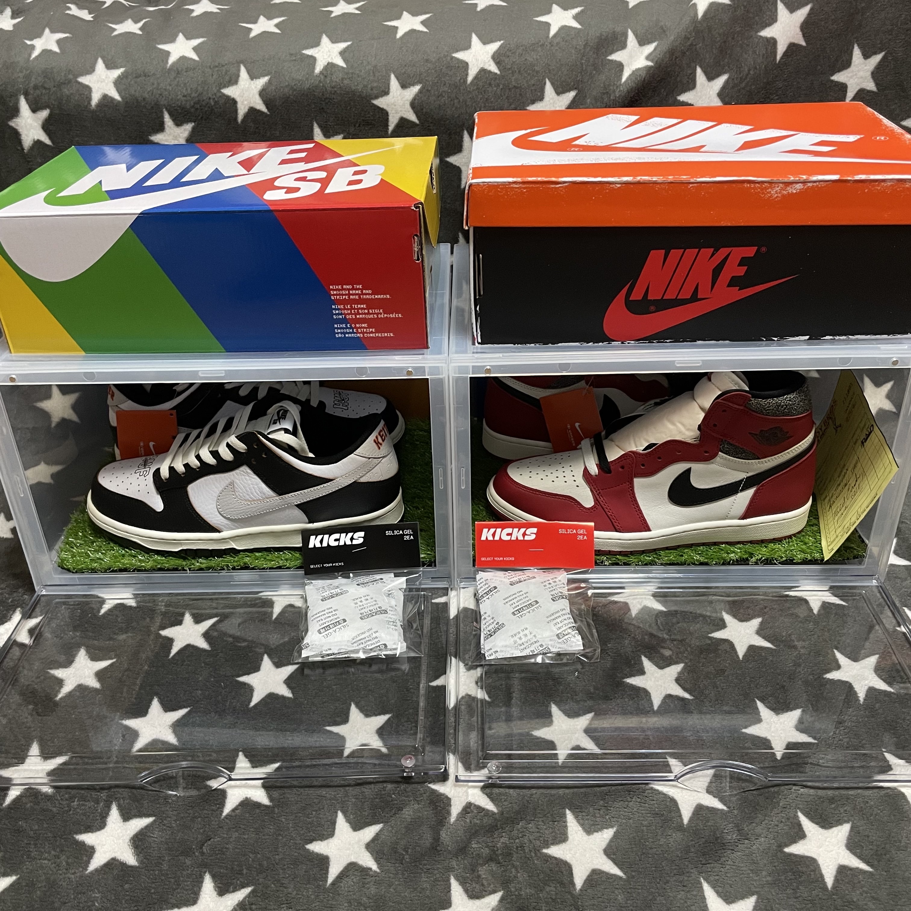 Nike x HUF SB Dunk Low San Francisco, Jordan 1 Retro High OG Chicago 2022 착용 스타일 - 2