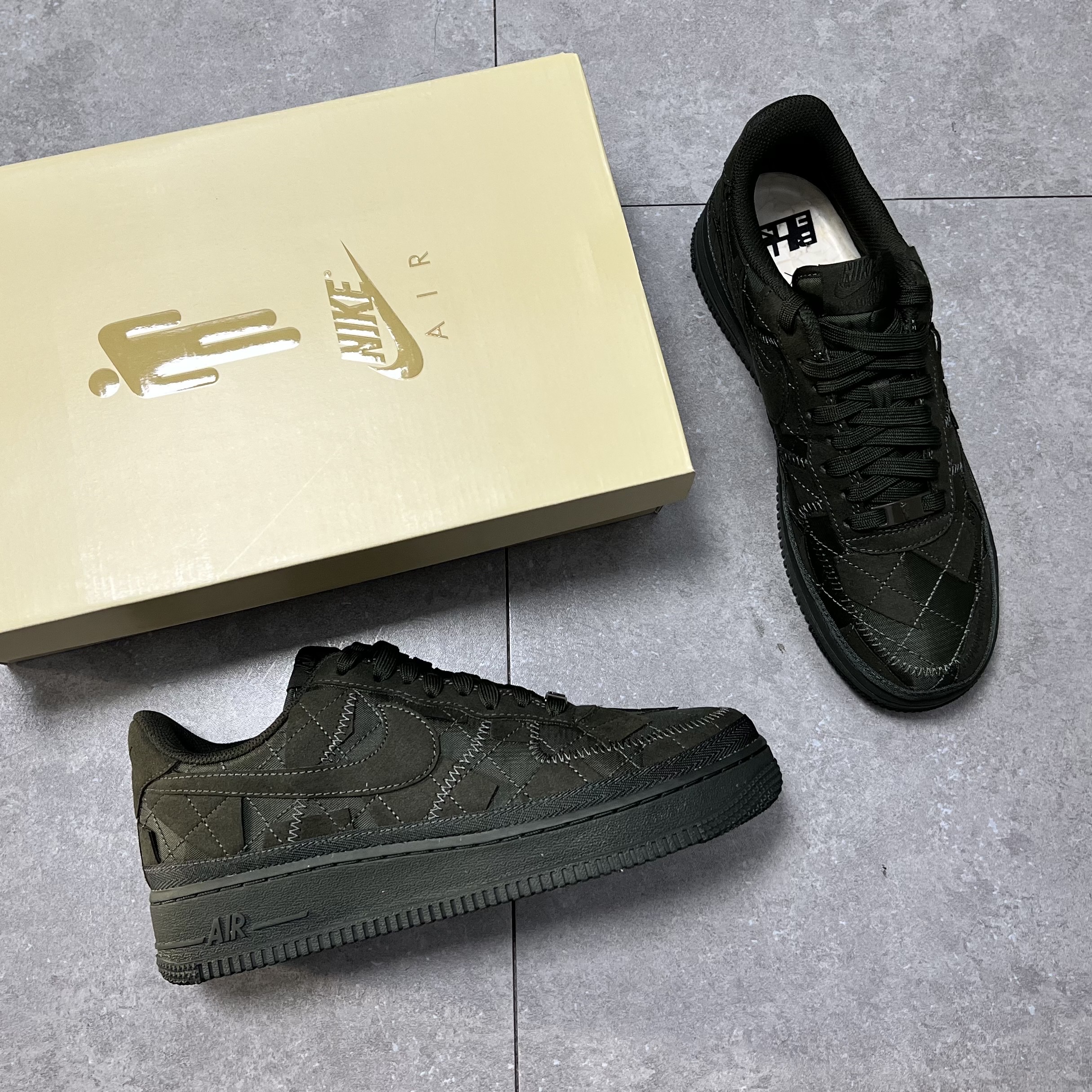 Nike x Billie Eilish Air Force 1 Low '07 SP Sequoia 착용 스타일