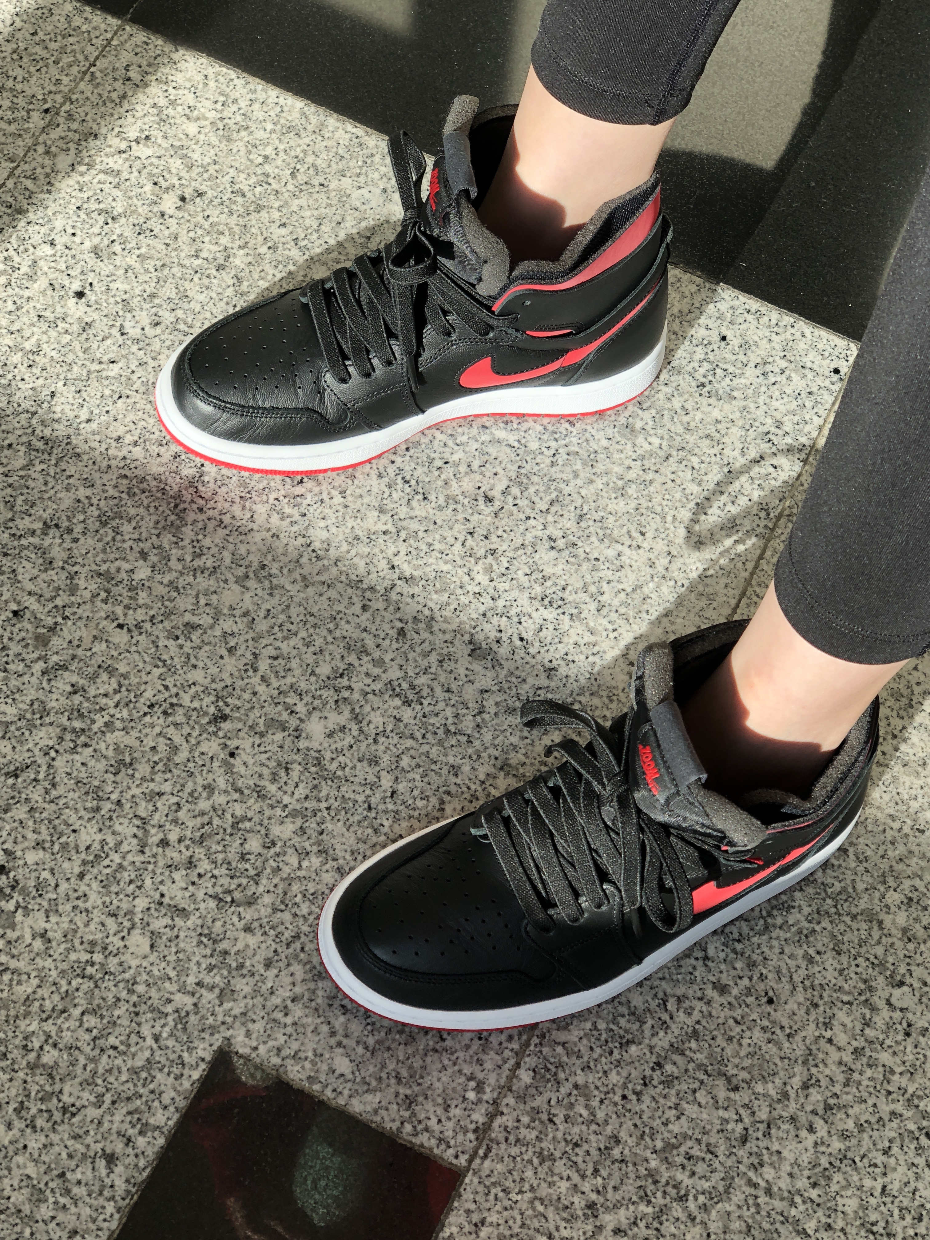 (W) Jordan 1 Zoom Air CMFT Bred 착용 스타일