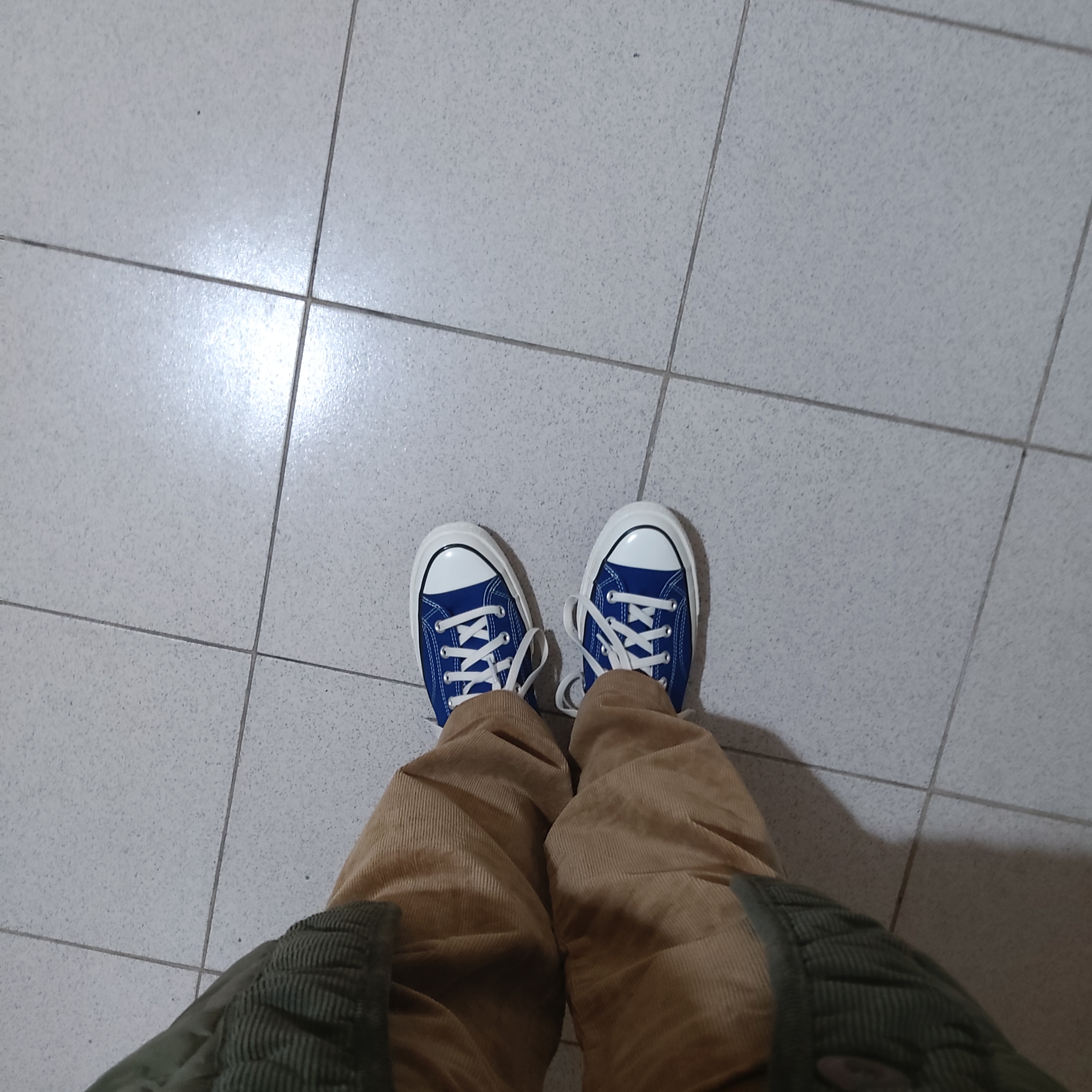 Converse Chuck 70 High Rush Blue 착용 스타일