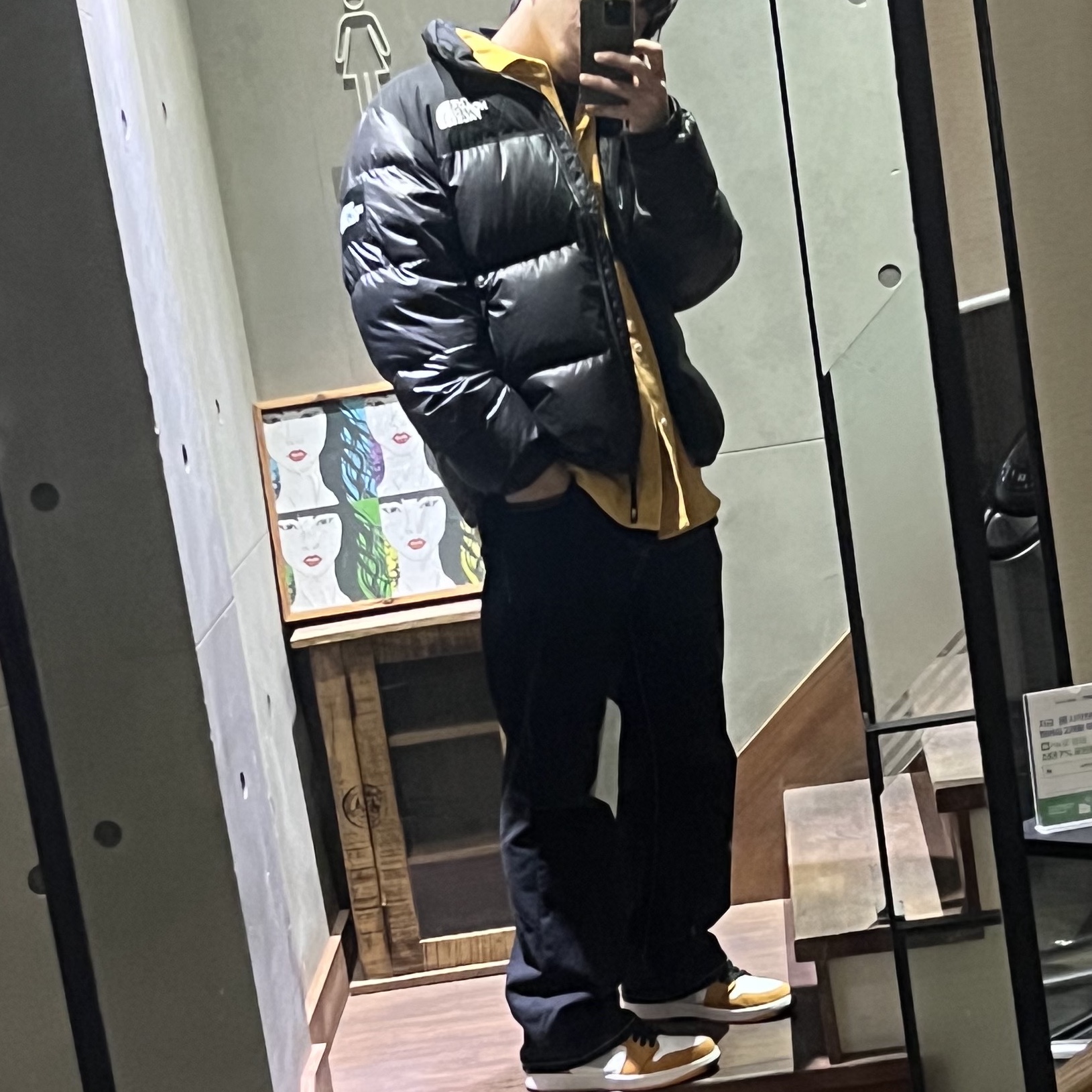 Jordan 1 Element Gore-Tex Light Curry 착용 스타일