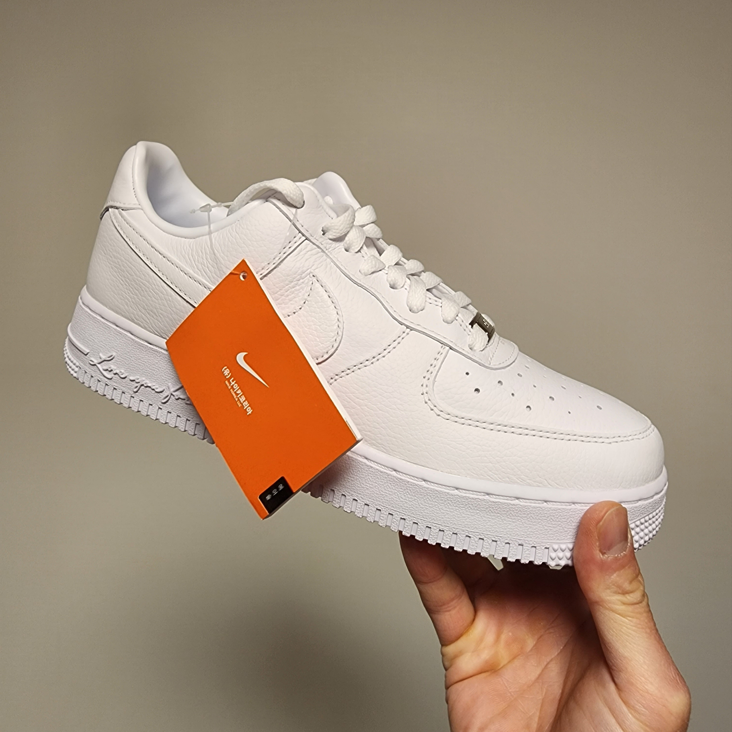 Nike x Drake Nocta Air Force 1 Low SP Certified Lover Boy White 착용 스타일 - 1