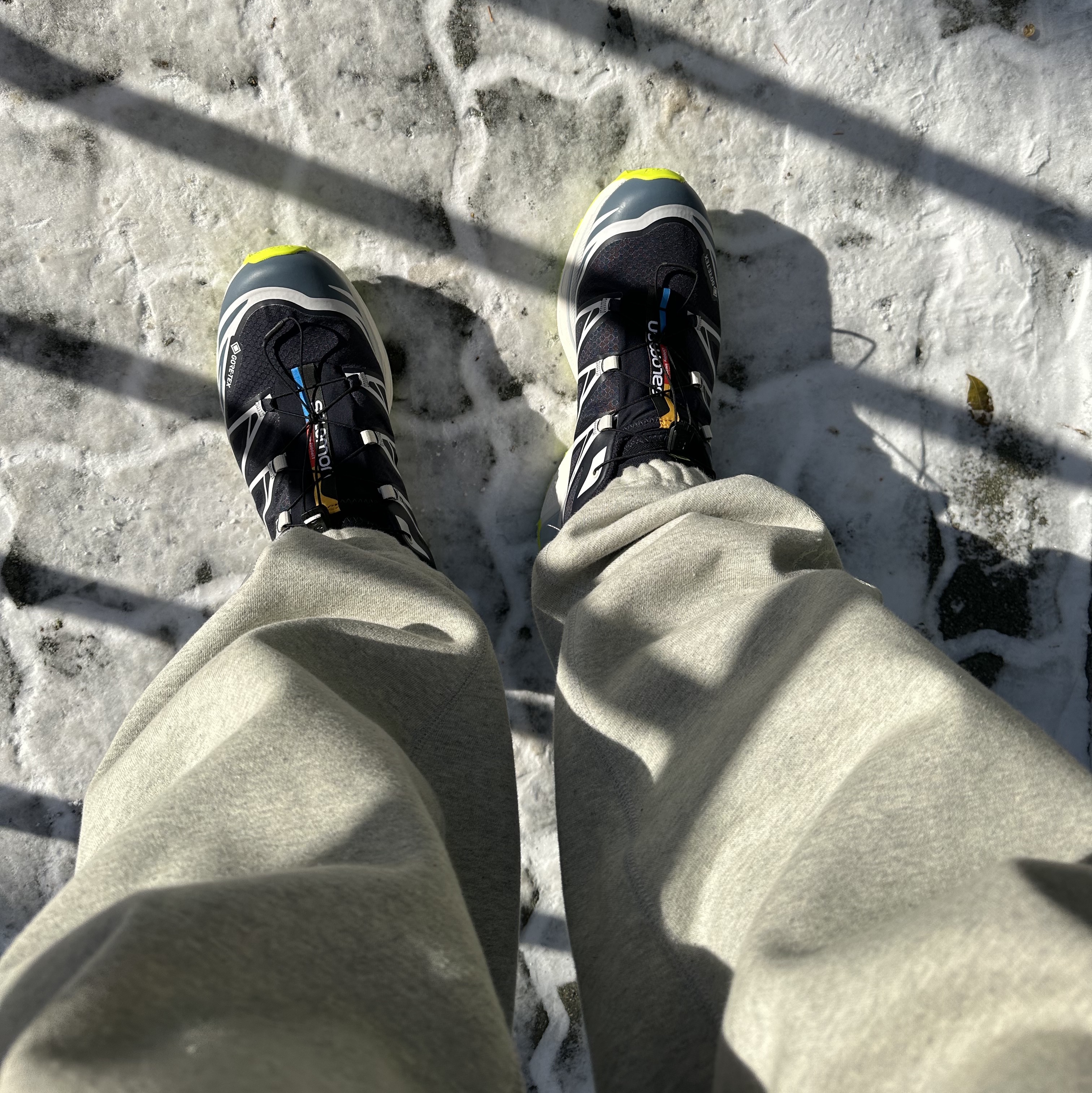 Nike ACG Therma-Fit ADV Lunar Lake Puffer Jacket Safety Orange - Asia, Salomon XT-6 Gore-Tex Night Sky 착용 스타일 - 4