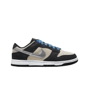 (W) Nike Dunk Low Light Bone Metallic Silver