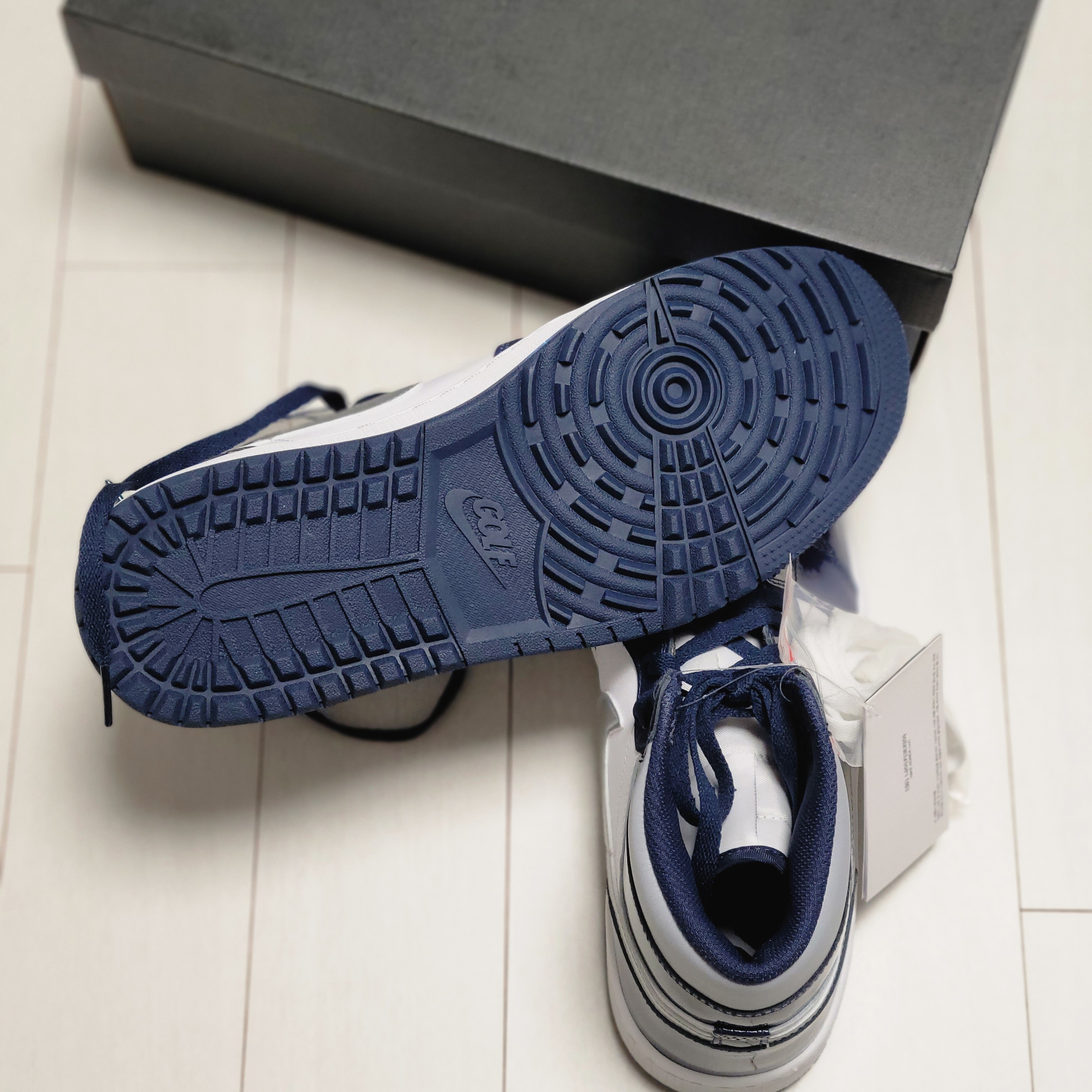Jordan 1 High Golf Midnight Navy 착용 스타일 - 5