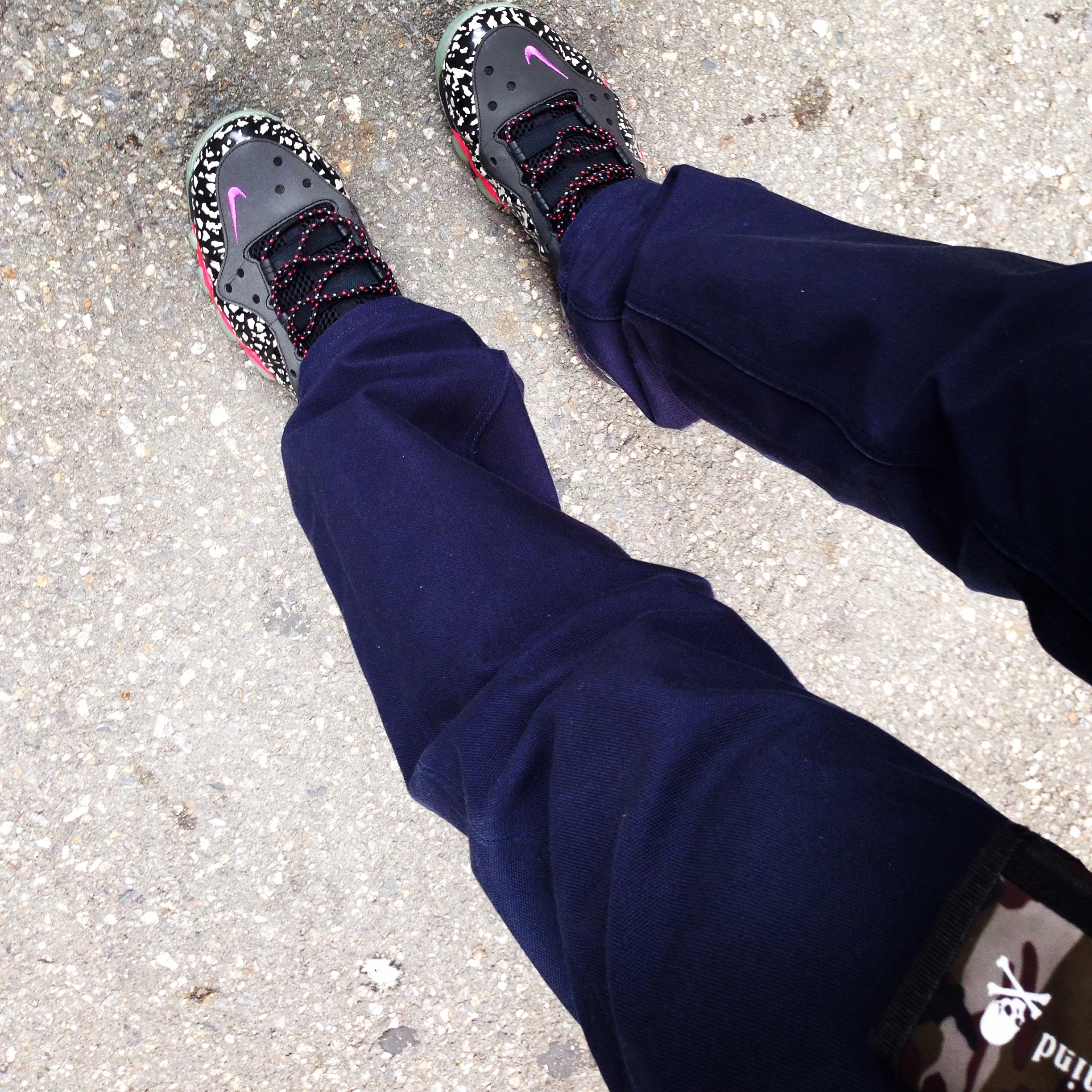 Nike Barkley Posite Max All-Star Rayguns 착용 스타일