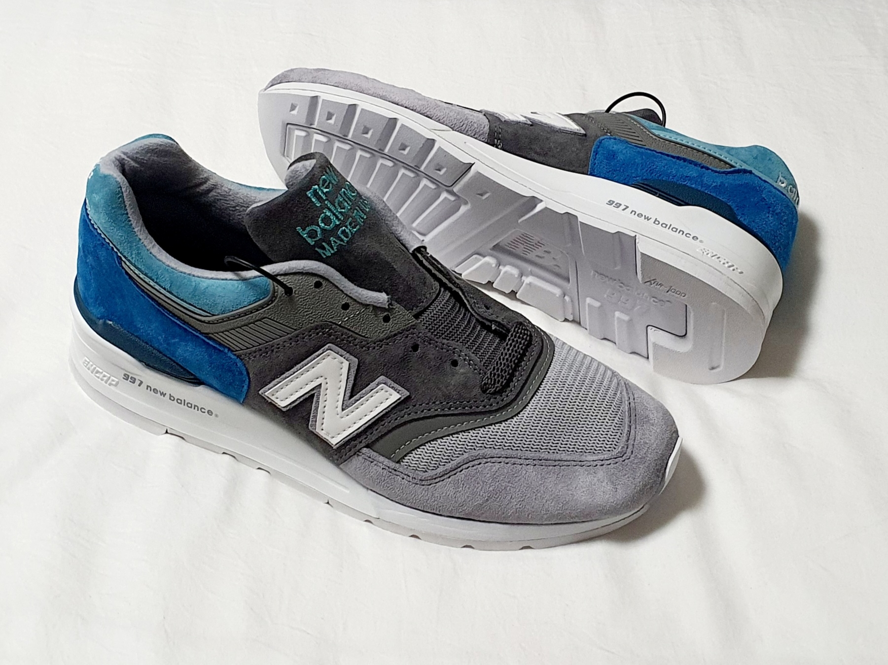 New Balance 997 Color Spectrum 착용 스타일 - 5