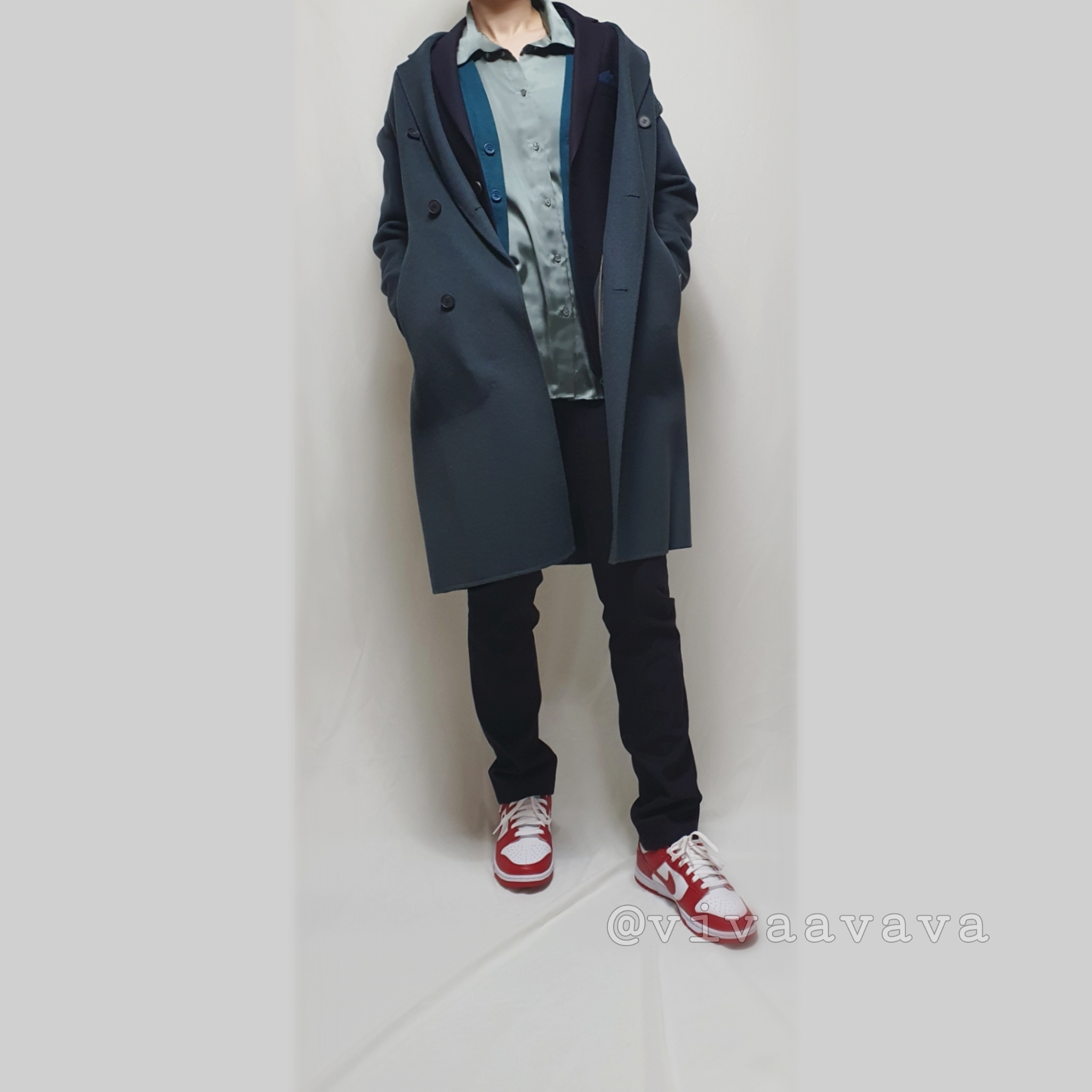Nike Dunk Low Retro Gym Red 착용 스타일 - 1