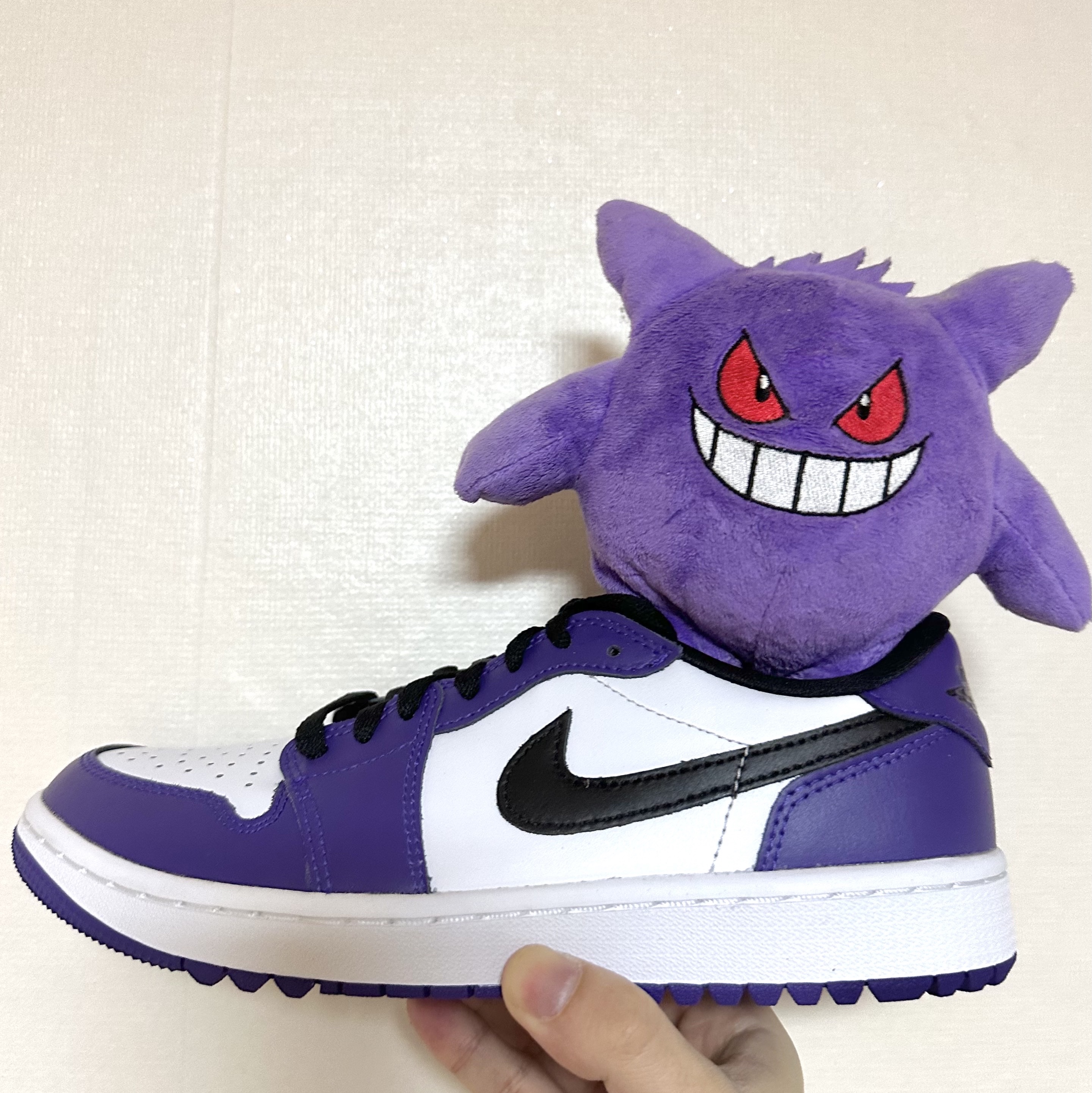 Jordan 1 Low Golf Court Purple 착용 스타일