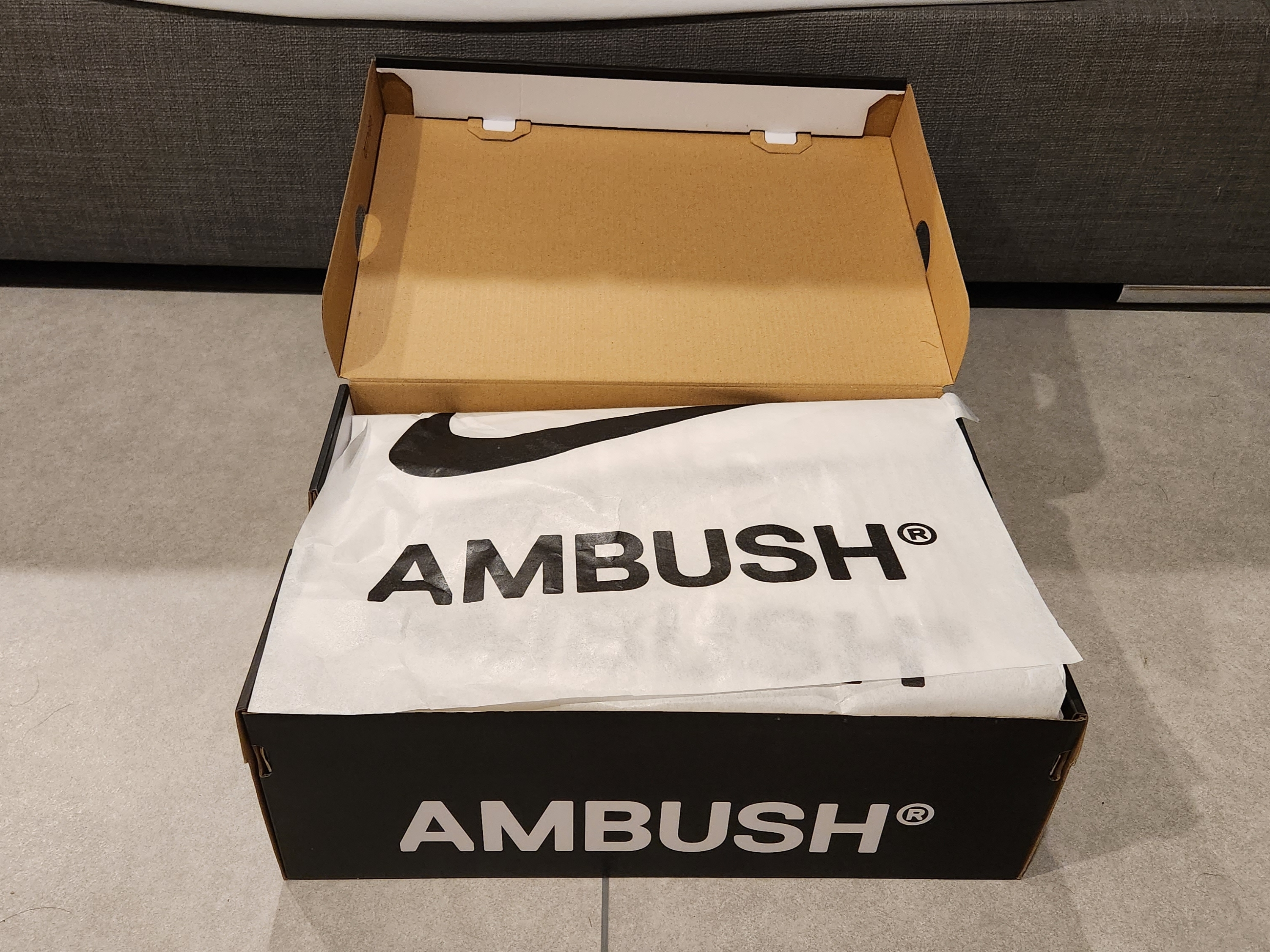 Nike x Ambush Air Force 1 Low SP Pine Green and Citron 착용 스타일 - 2
