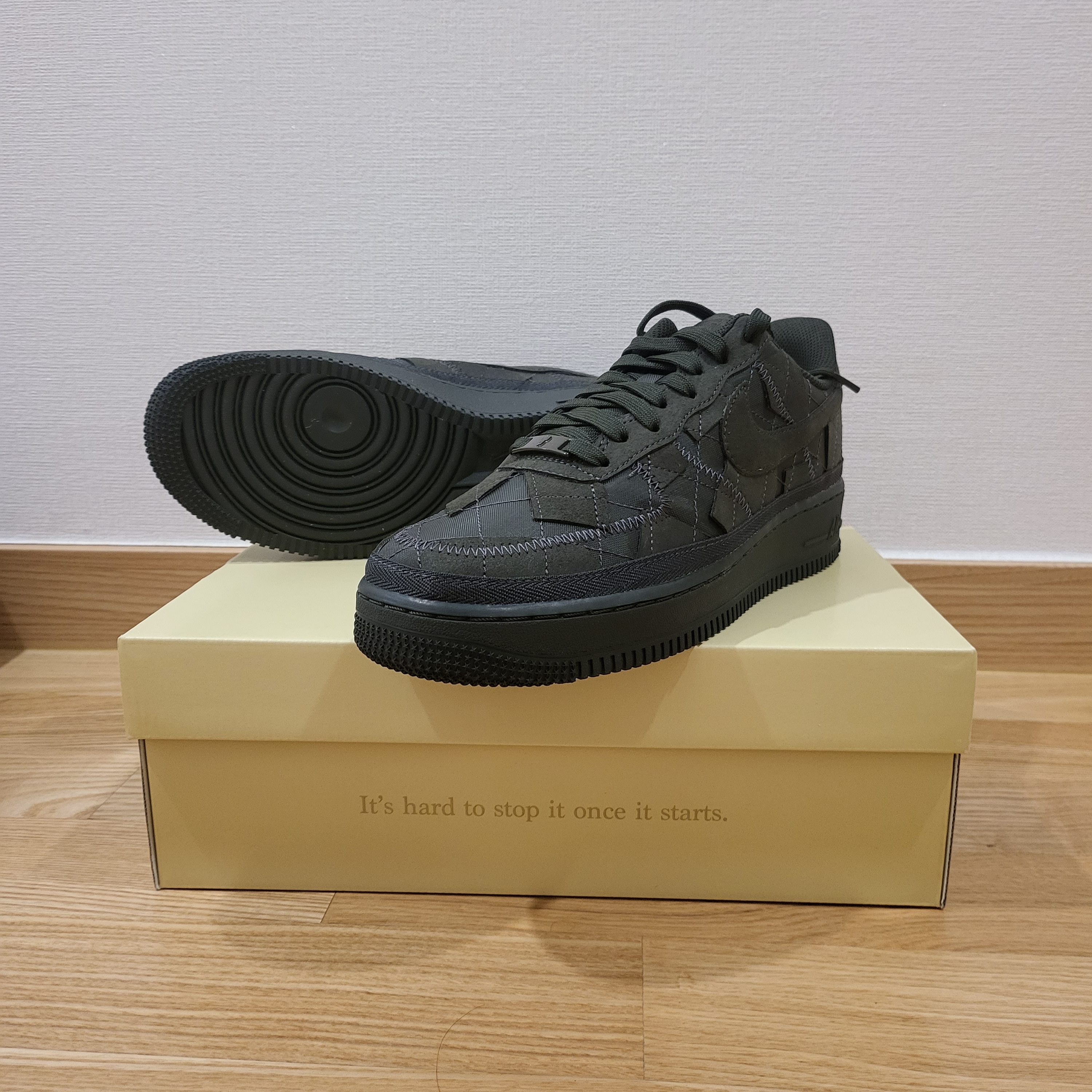 Nike x Billie Eilish Air Force 1 Low '07 SP Sequoia 착용 스타일 - 2