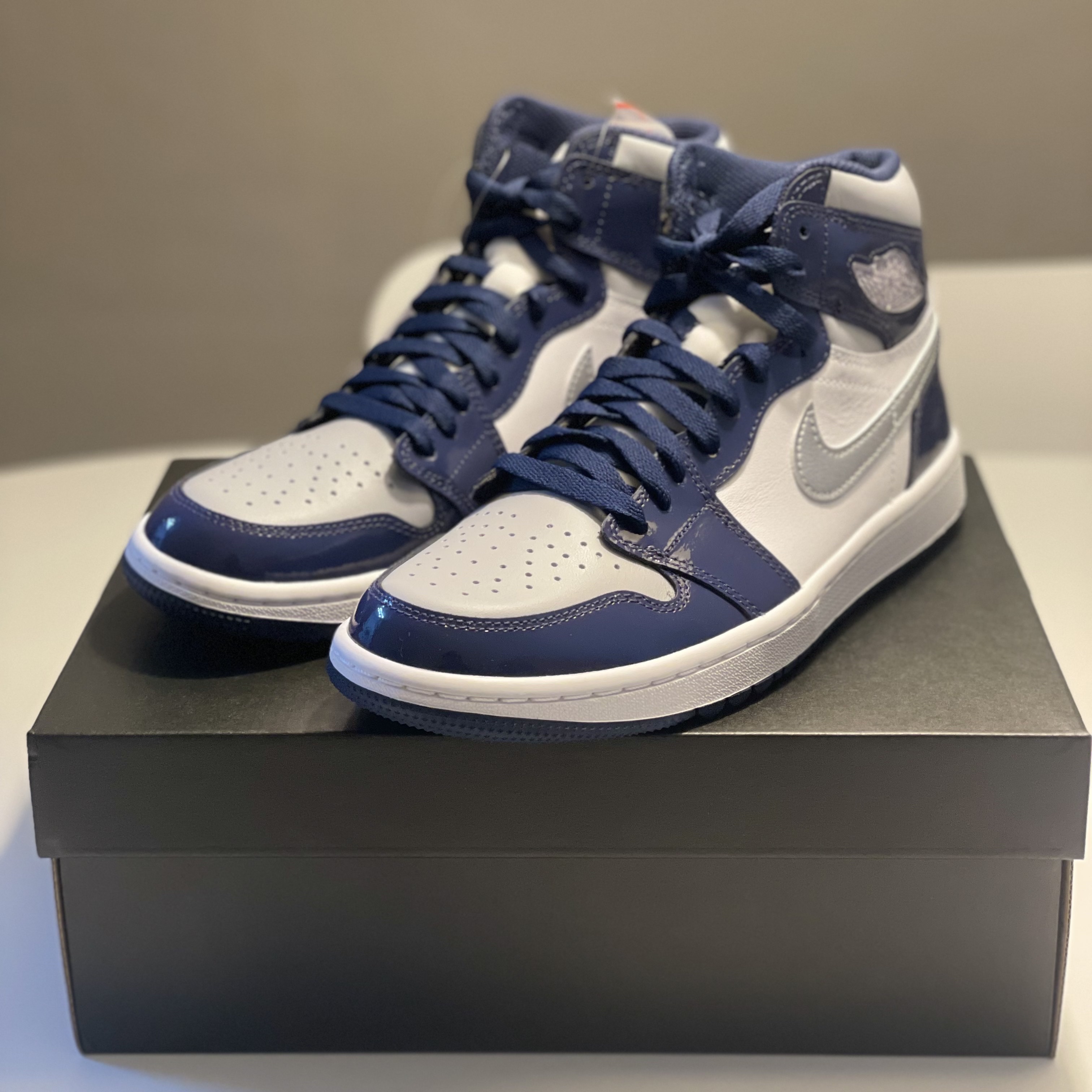 Jordan 1 High Golf Midnight Navy 착용 스타일 - 2