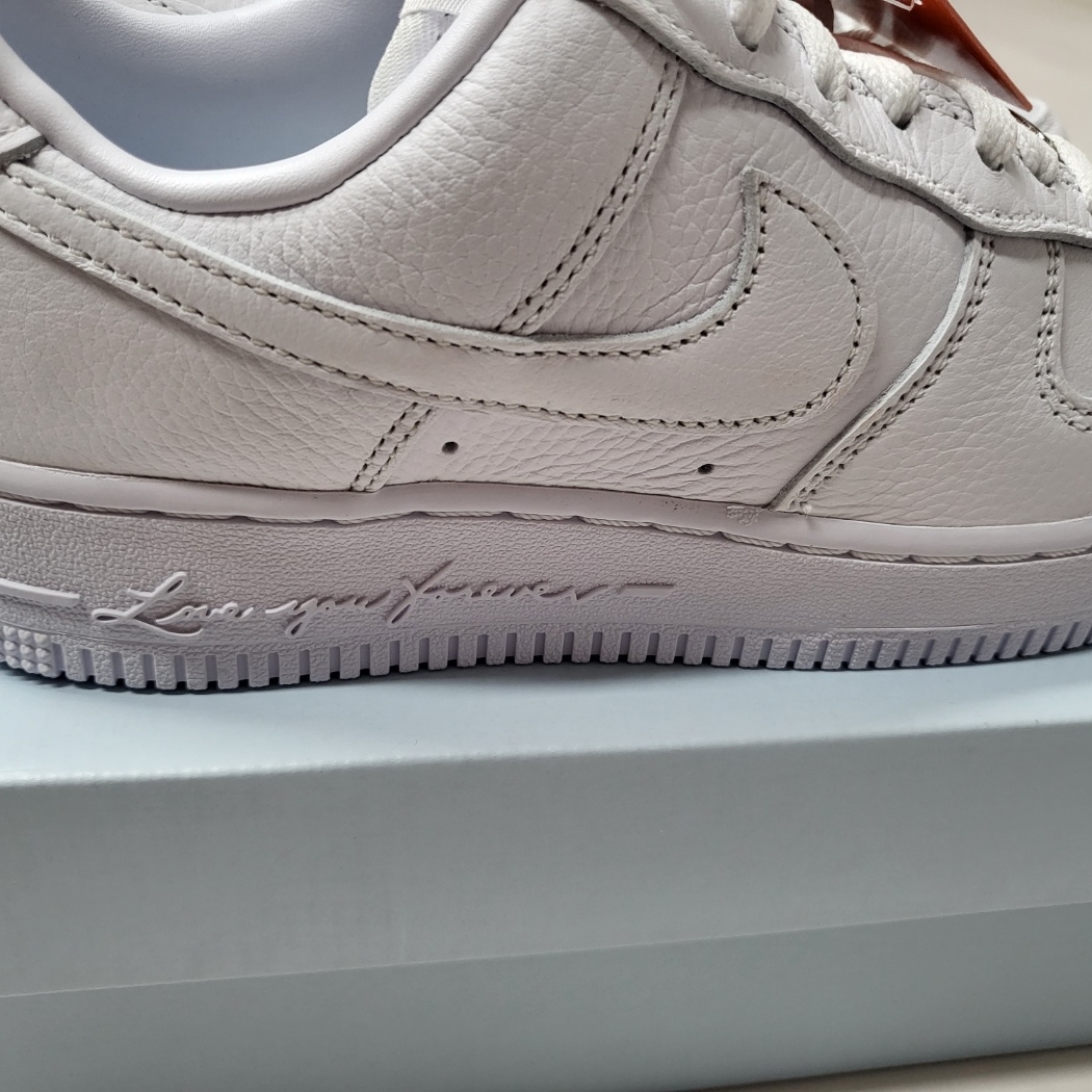 Nike x Drake Nocta Air Force 1 Low SP Certified Lover Boy White 착용 스타일 - 2