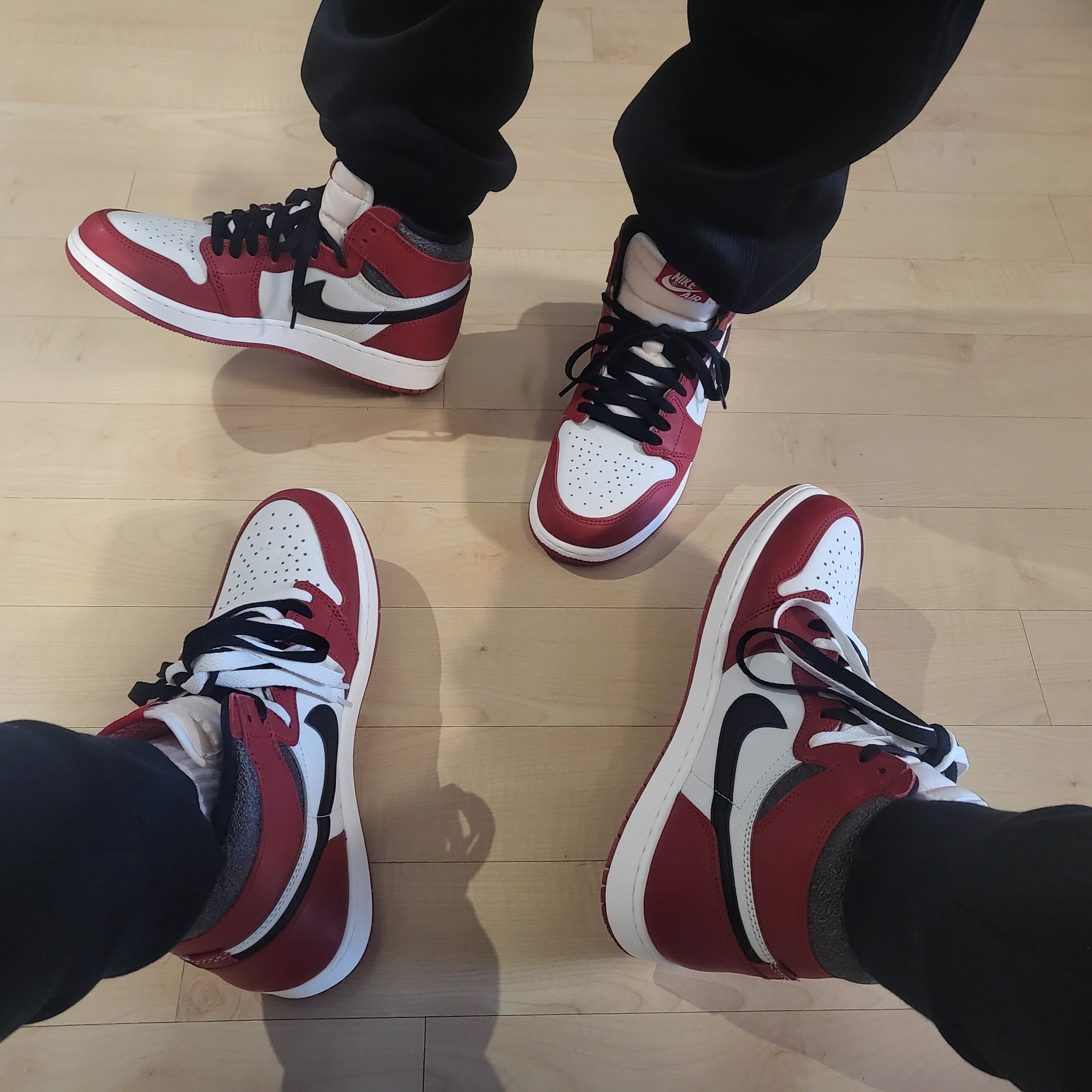 Jordan 1 Retro High OG Chicago 2022 착용 스타일 - 2