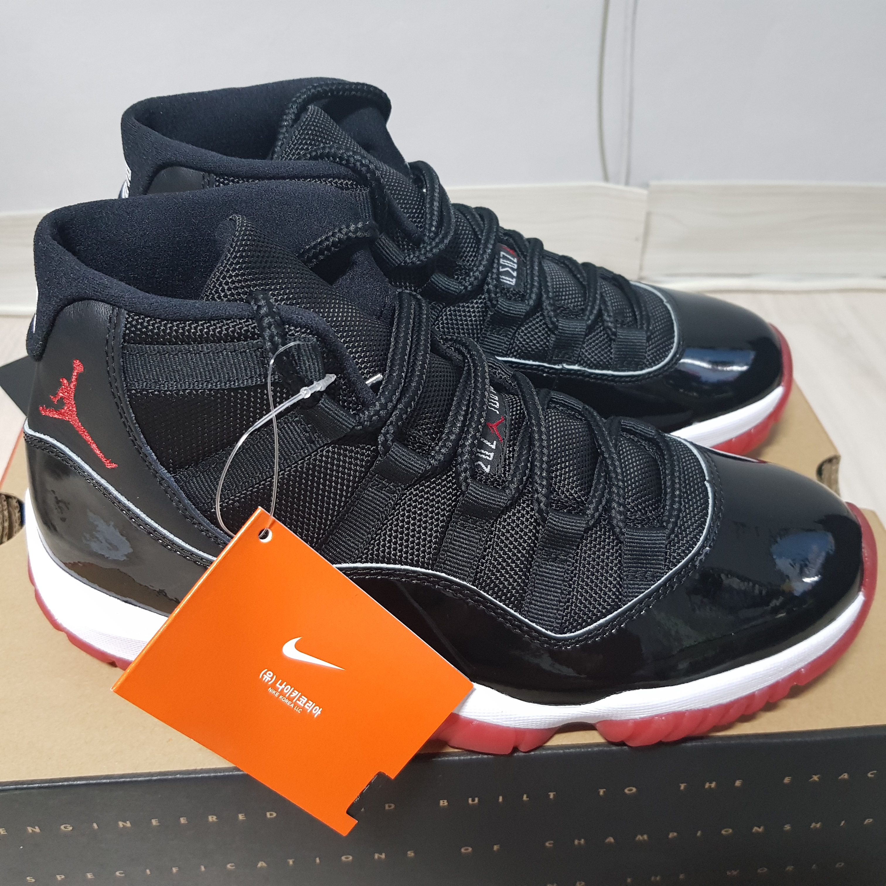 Jordan 11 Retro Bred 2019 착용 스타일