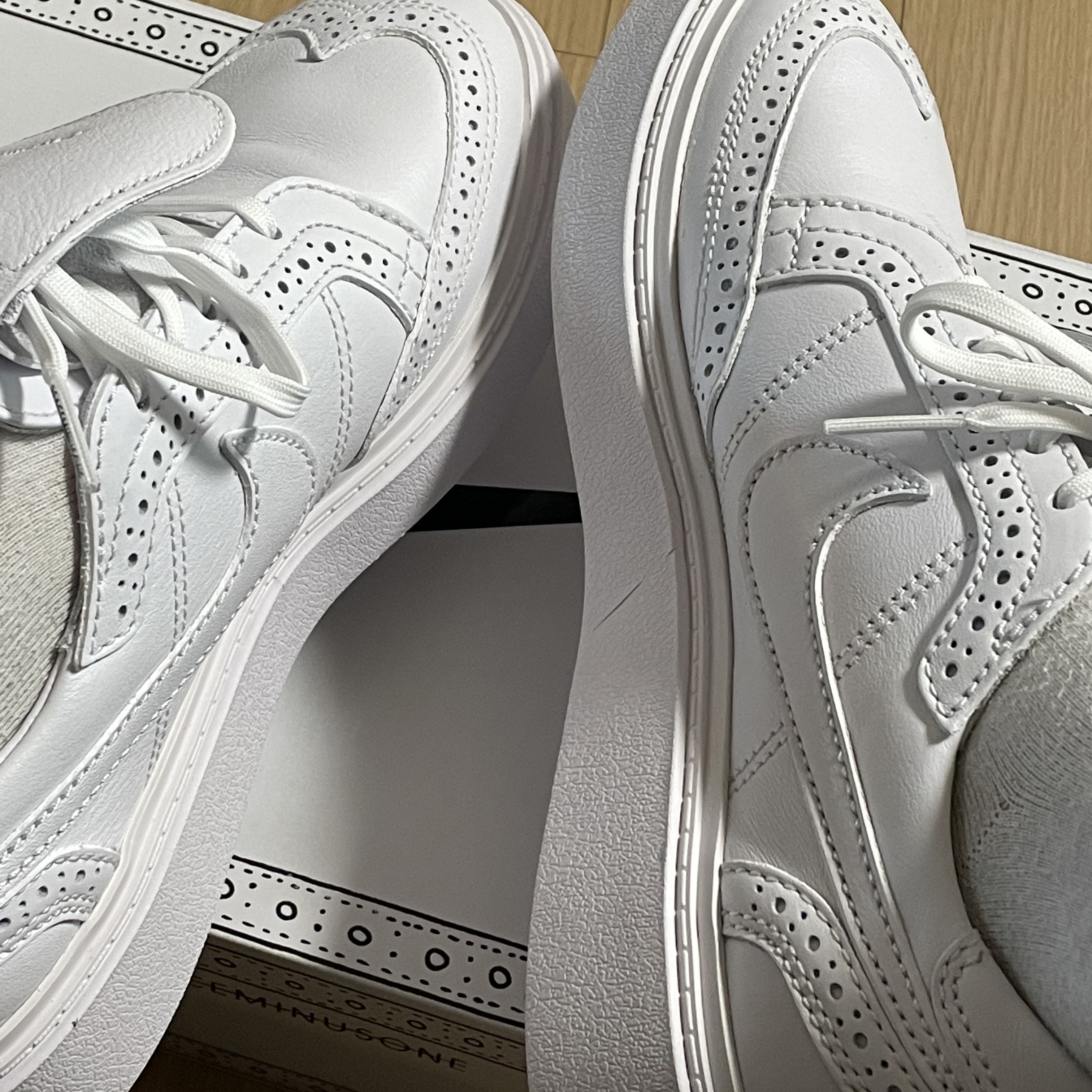 Nike x Peaceminusone Kwondo1 White 착용 스타일