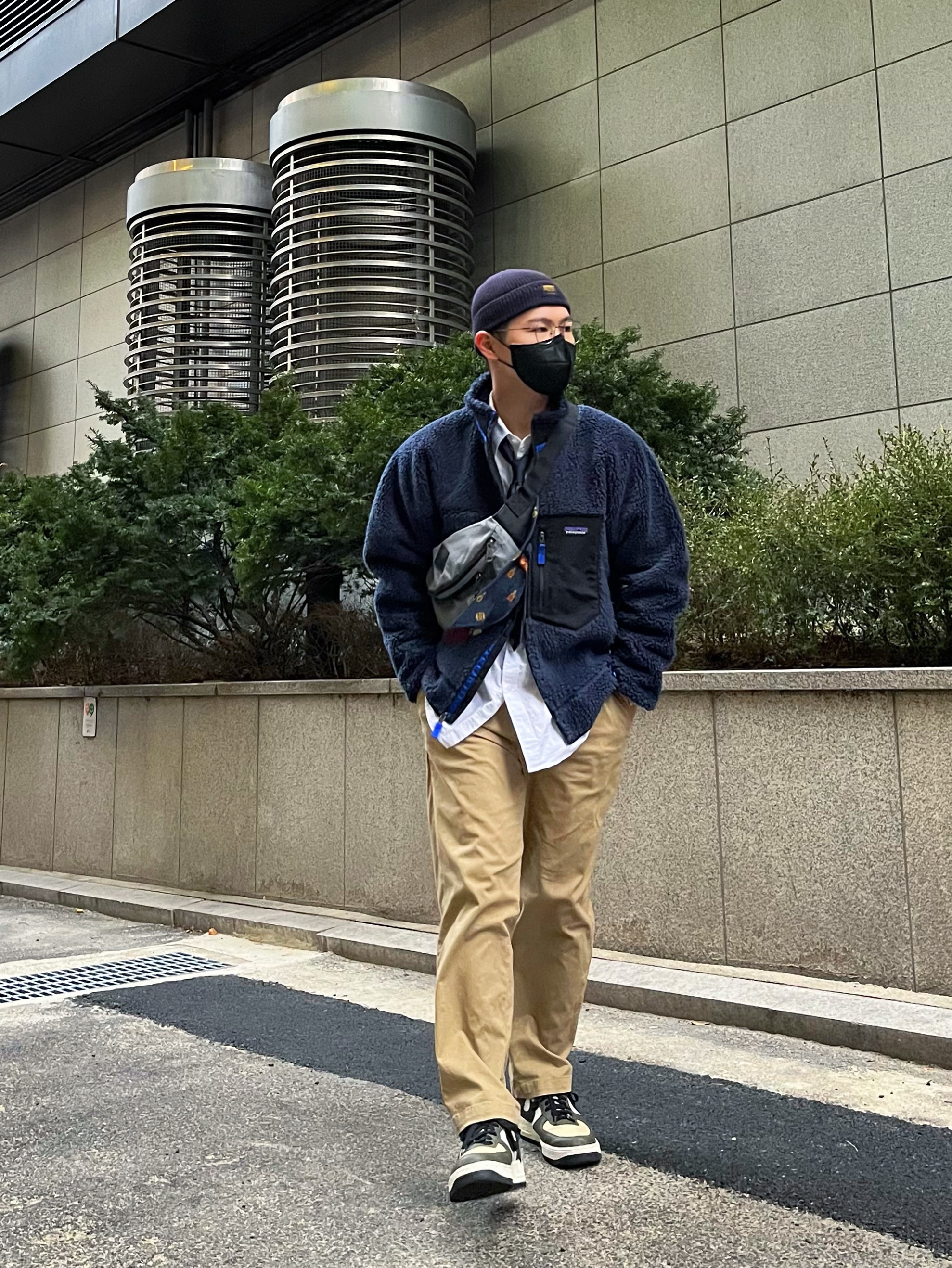 Patagonia Classic Retro-X Jacket New Navy, Nike Air Force 1 Low Gore-Tex Escape 착용 스타일