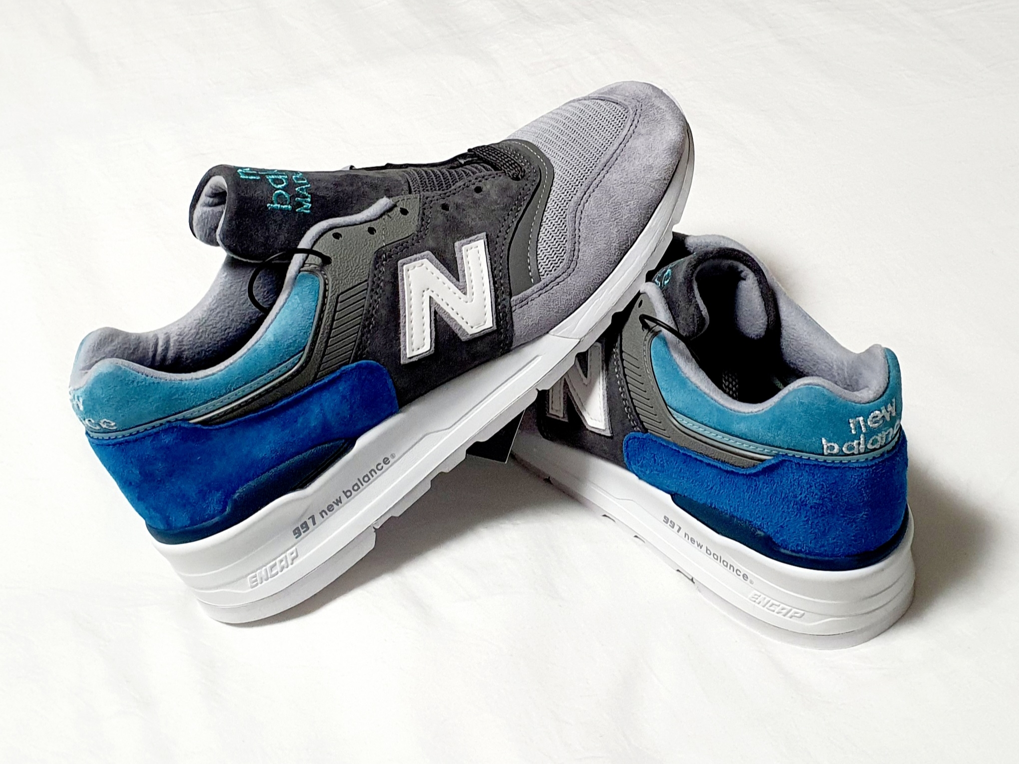 New Balance 997 Color Spectrum 착용 스타일 - 1