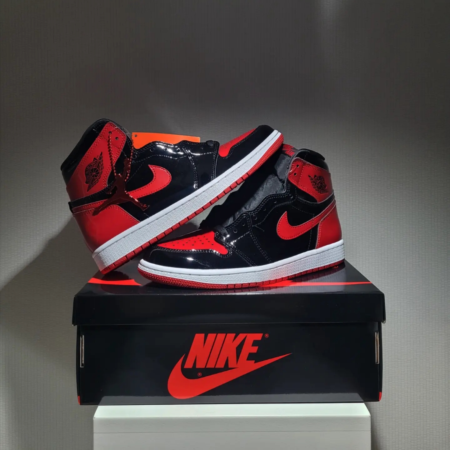 Jordan 1 Retro High OG Patent Bred 착용 스타일