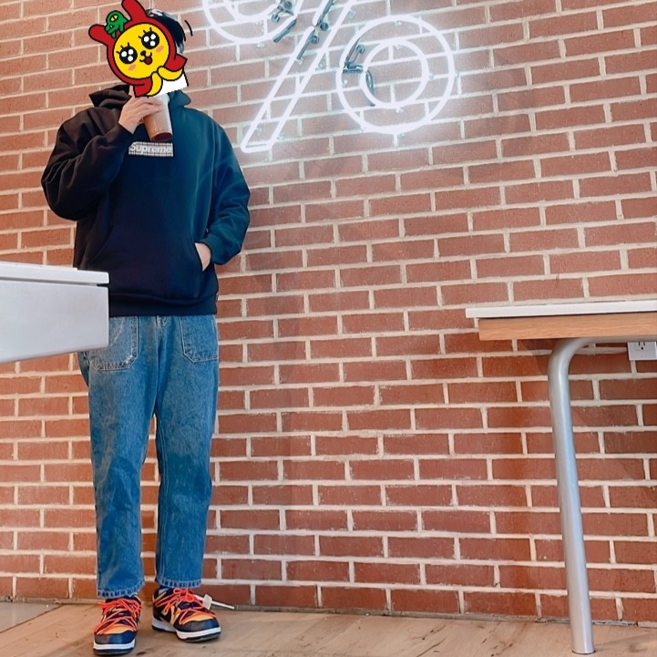 Supreme x Burberry Box Logo Hooded Sweatshirt Black - 22SS, Supreme Raffia S Logo 6-Panel Black - 22SS 착용 스타일 - 2