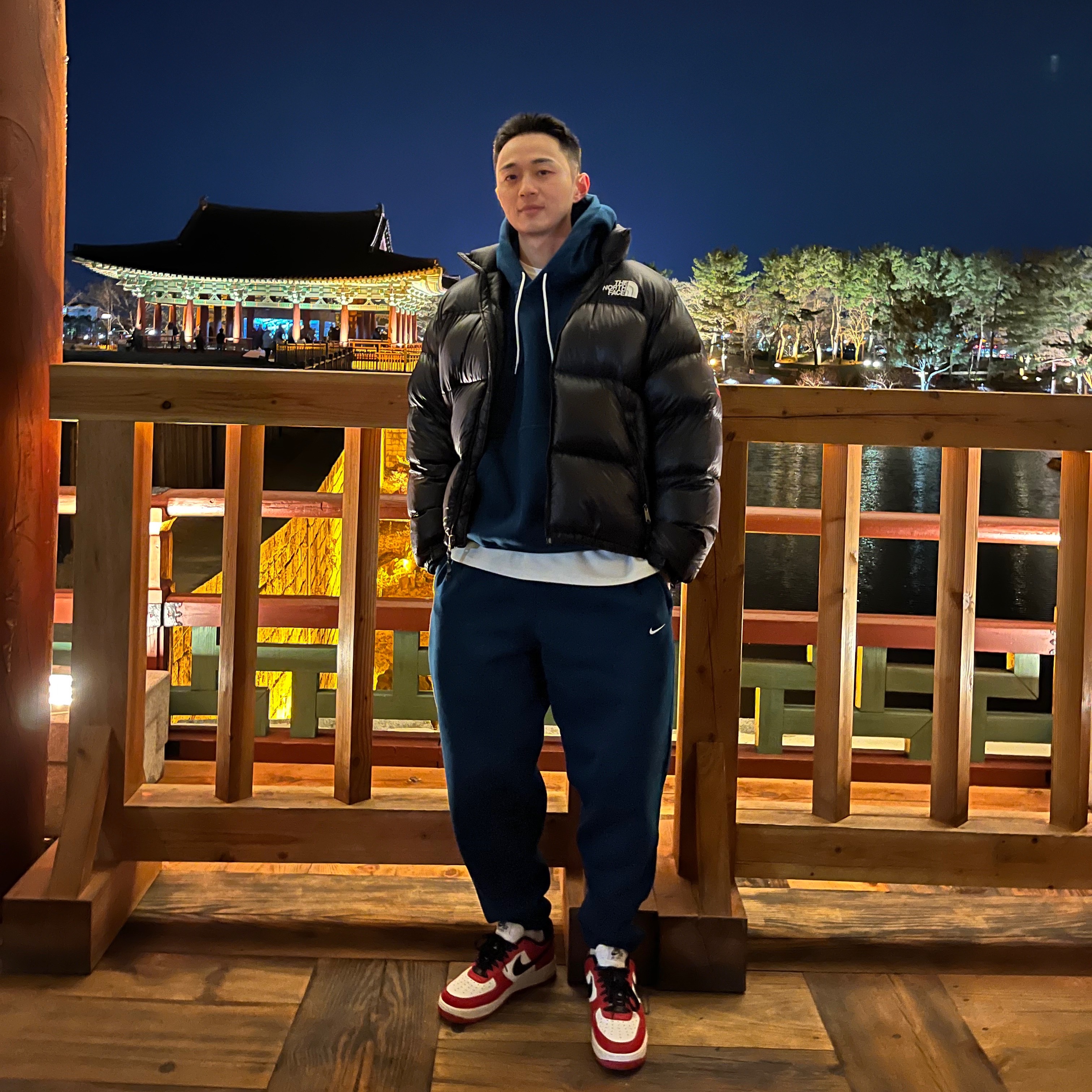 Nike NRG Solo Swoosh Fleece Pants Valerian Blue - Asia, Nike NRG Solo Swoosh Fleece Hoodie Valerian Blue - Asia 착용 스타일