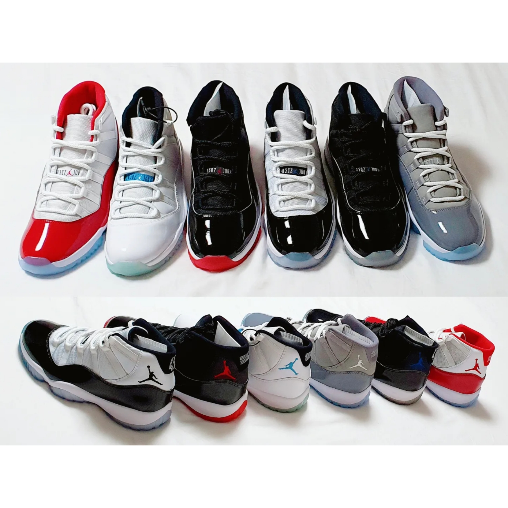 Jordan 11 Retro Bred 2019, Jordan 11 Retro Concord 2018 착용 스타일 - 5