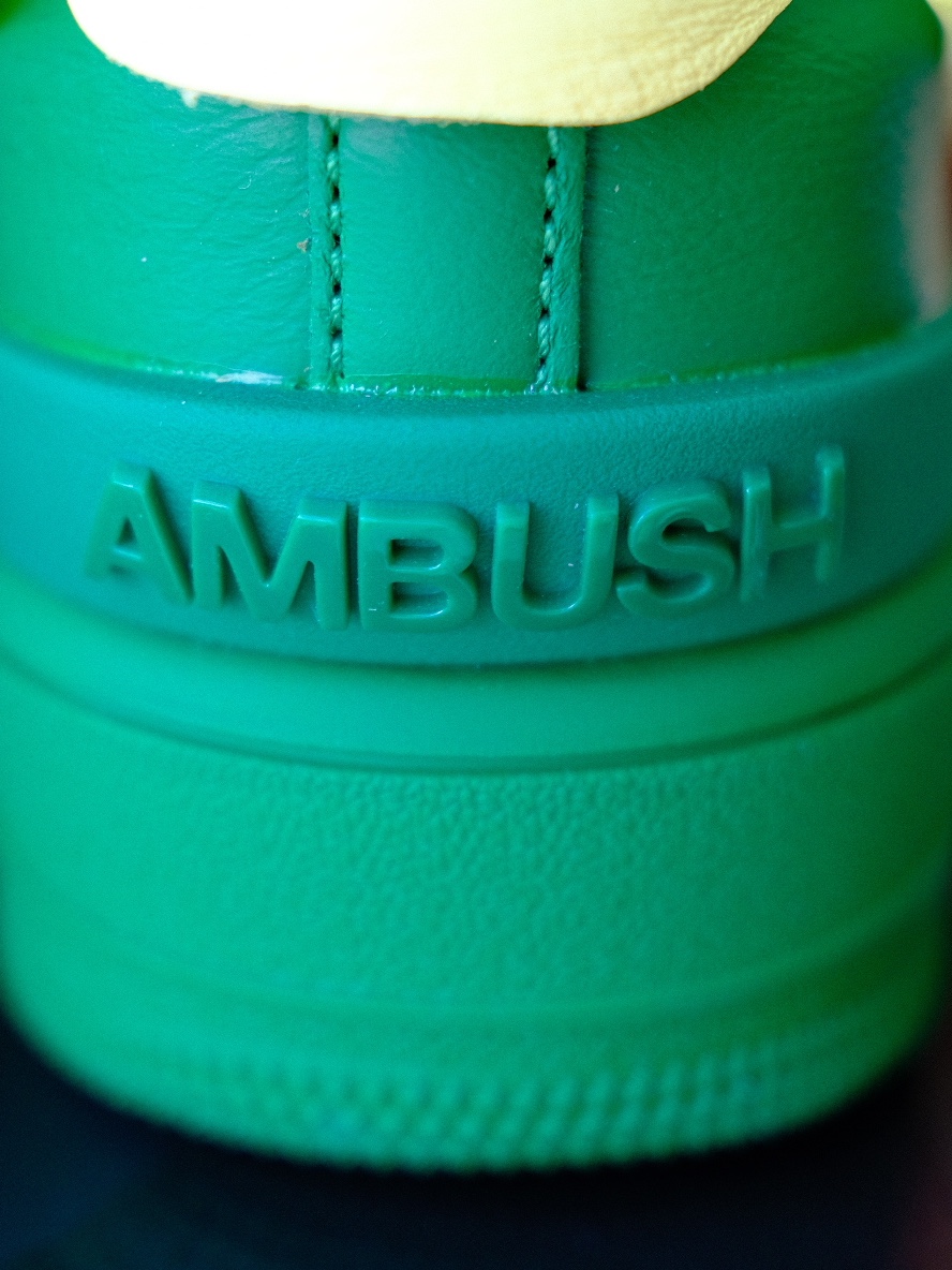 Nike x Ambush Air Force 1 Low SP Pine Green and Citron 착용 스타일 - 2