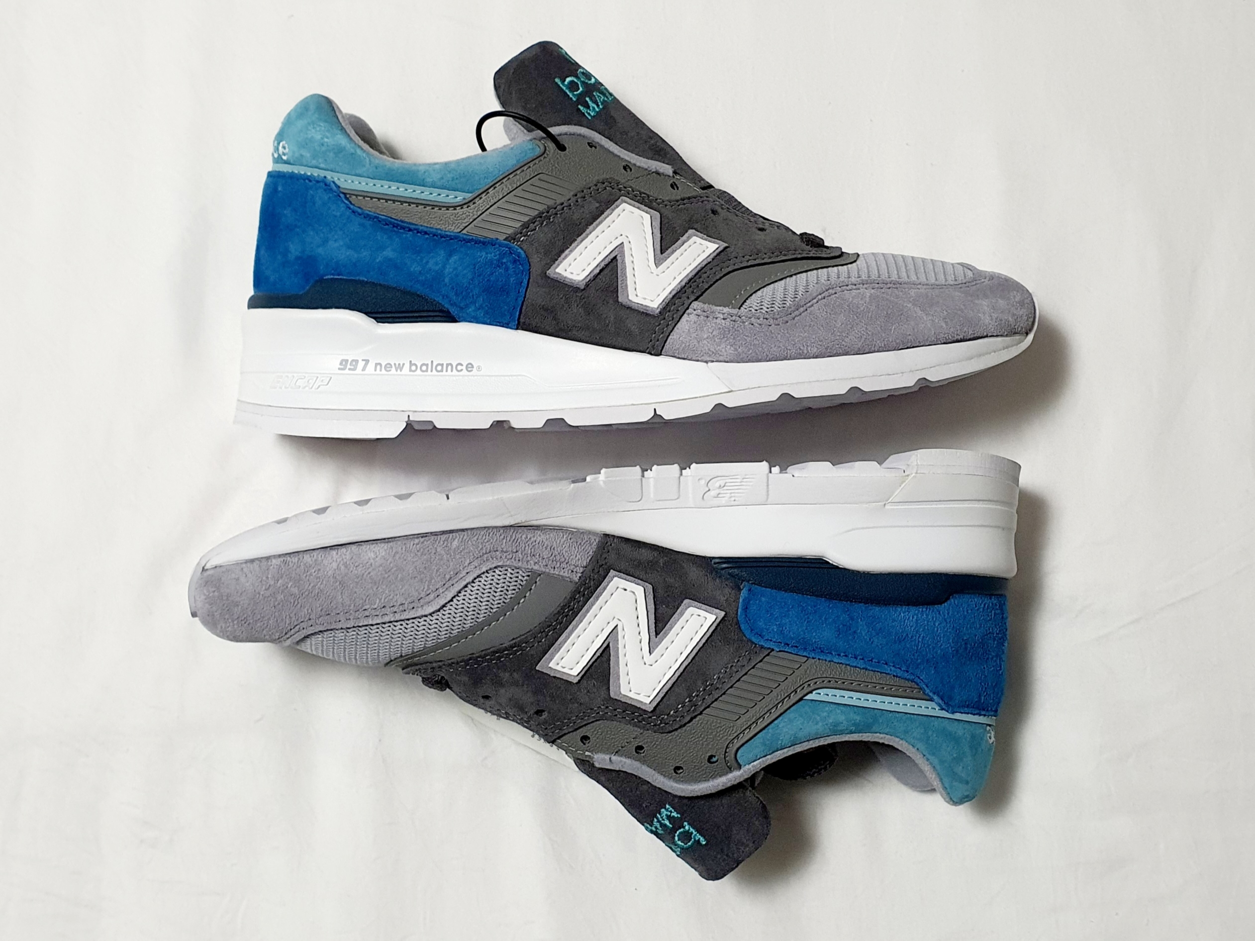New Balance 997 Color Spectrum 착용 스타일 - 4