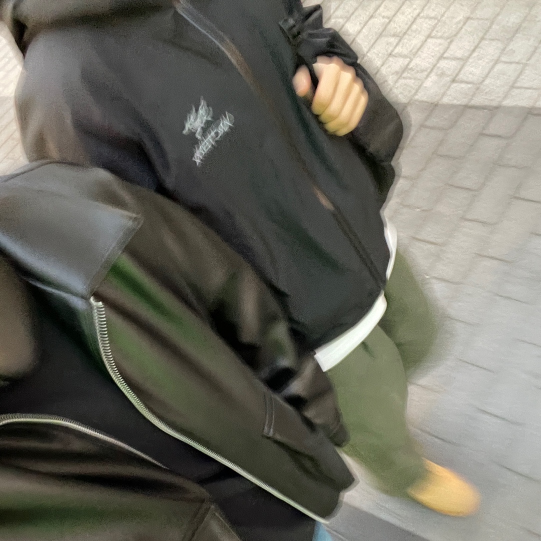 Arc'teryx Zeta SL Jacket Black, Arc'teryx Heliad 15 Backpack Black 착용 스타일 - 2