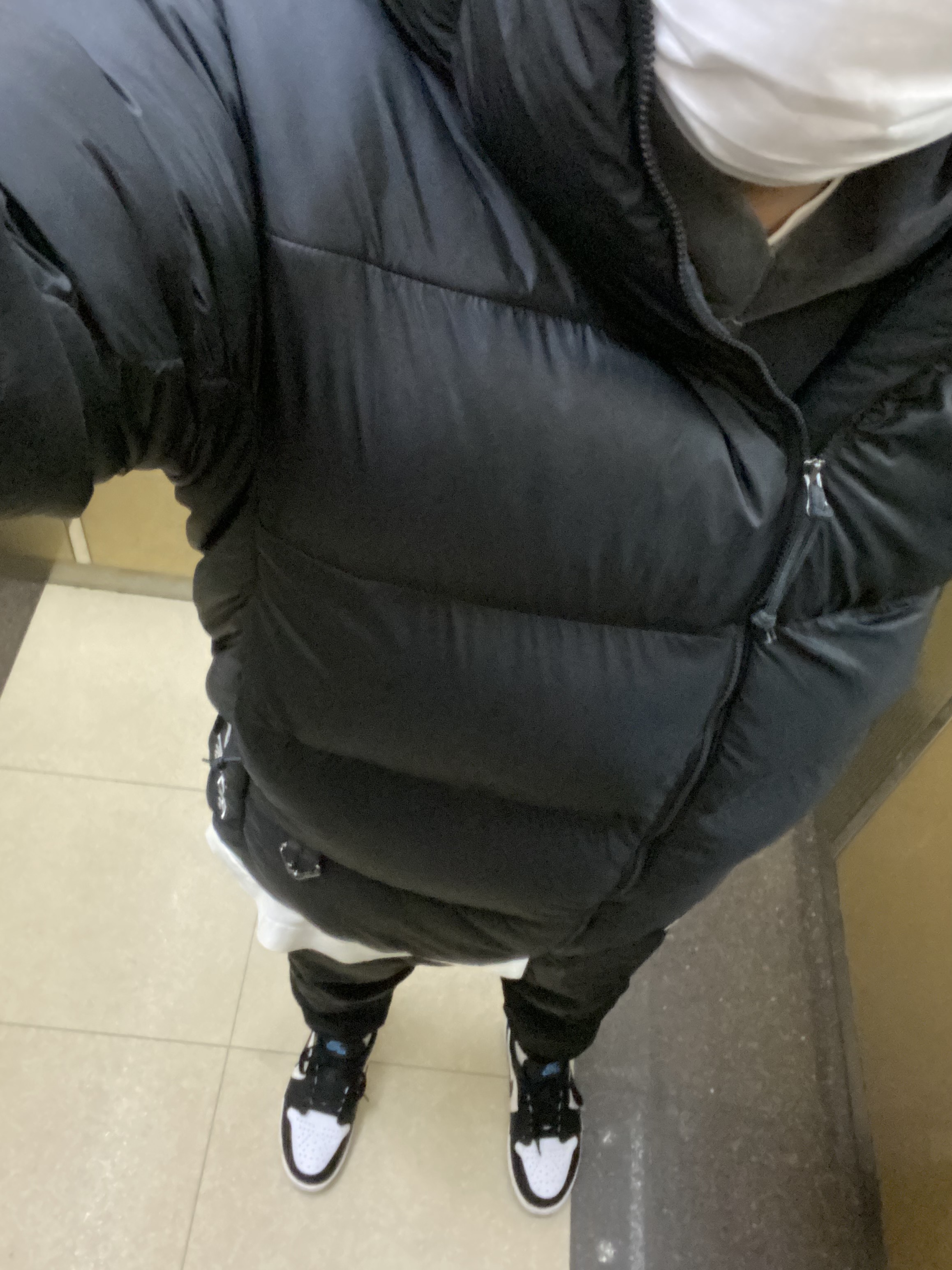 Nike ACG Therma-Fit ADV Lunar Lake Puffer Jacket Black - Asia, IAB Studio Pigment Hoodie & Sack Black 착용 스타일