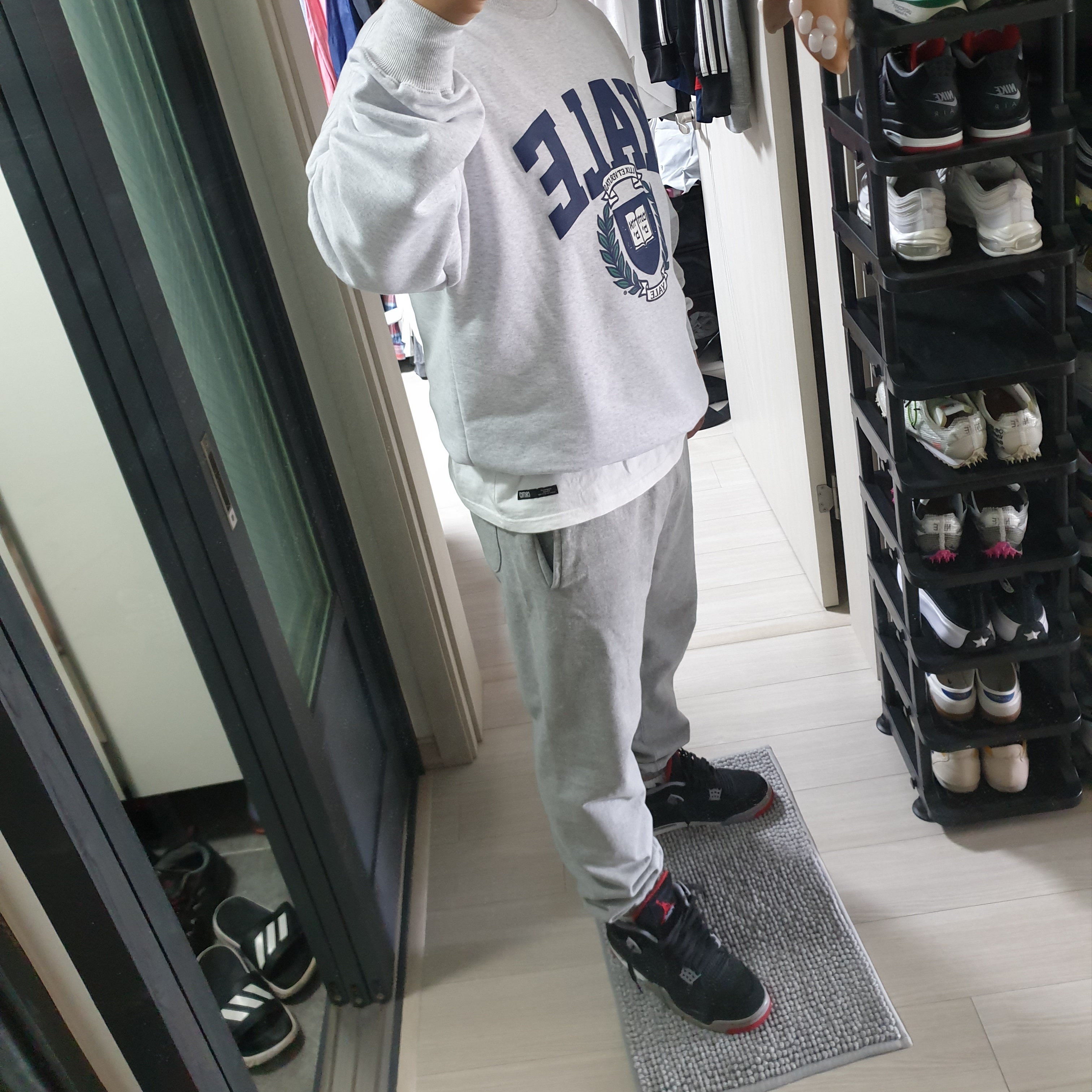 Jordan 4 Retro Bred 2019 착용 스타일