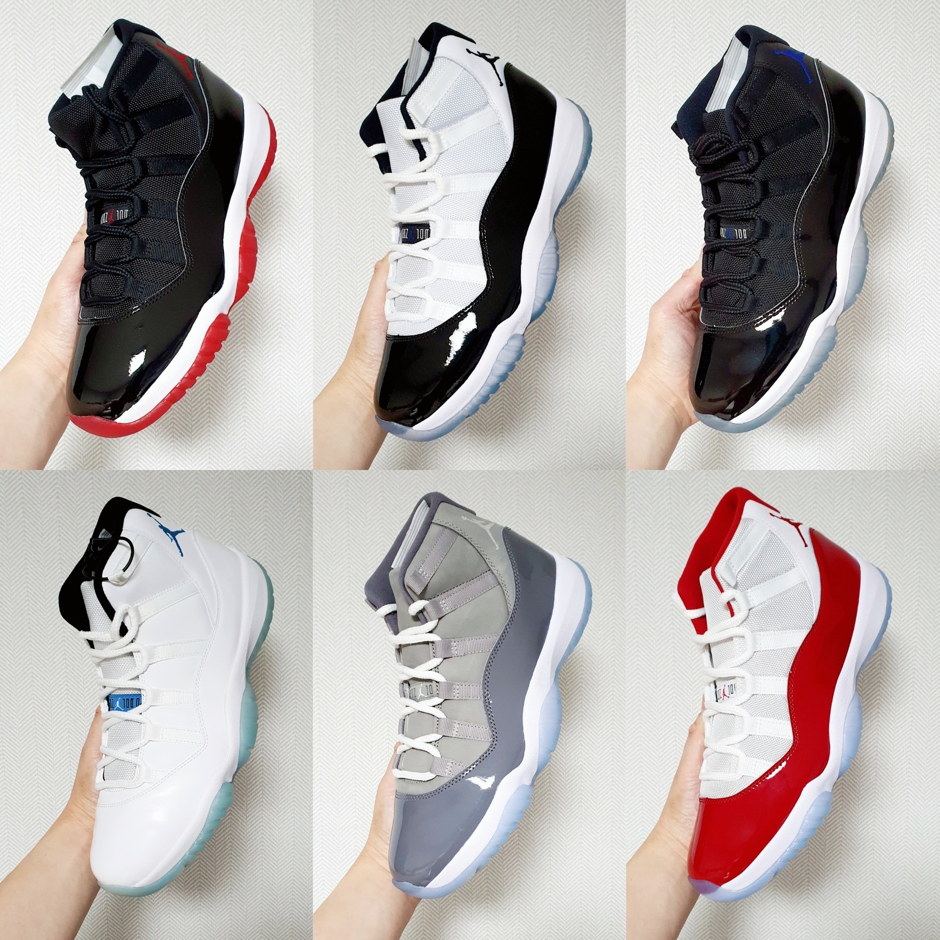Jordan 11 Retro Bred 2019, Jordan 11 Retro Concord 2018 착용 스타일 - 2