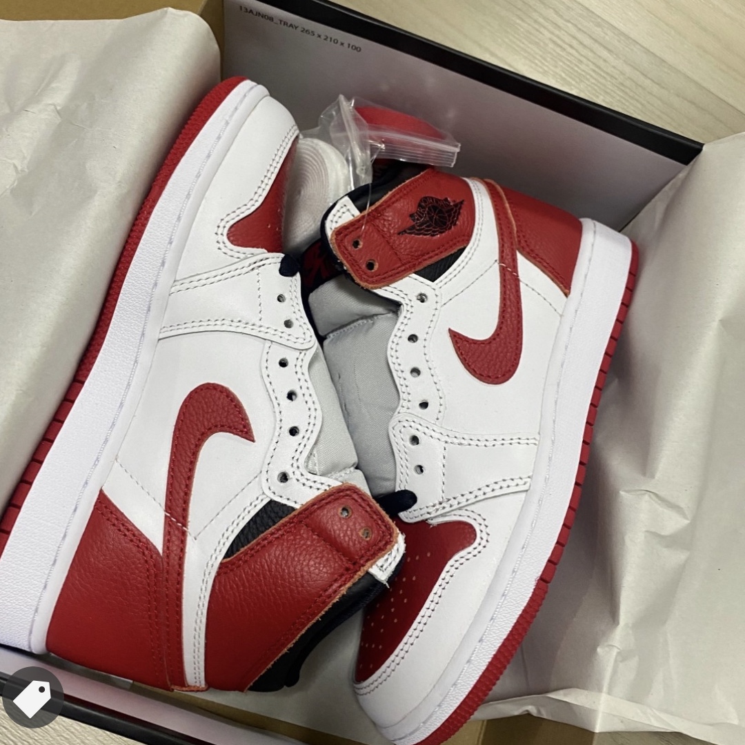 (GS) Jordan 1 Retro High OG Heritage 착용 스타일