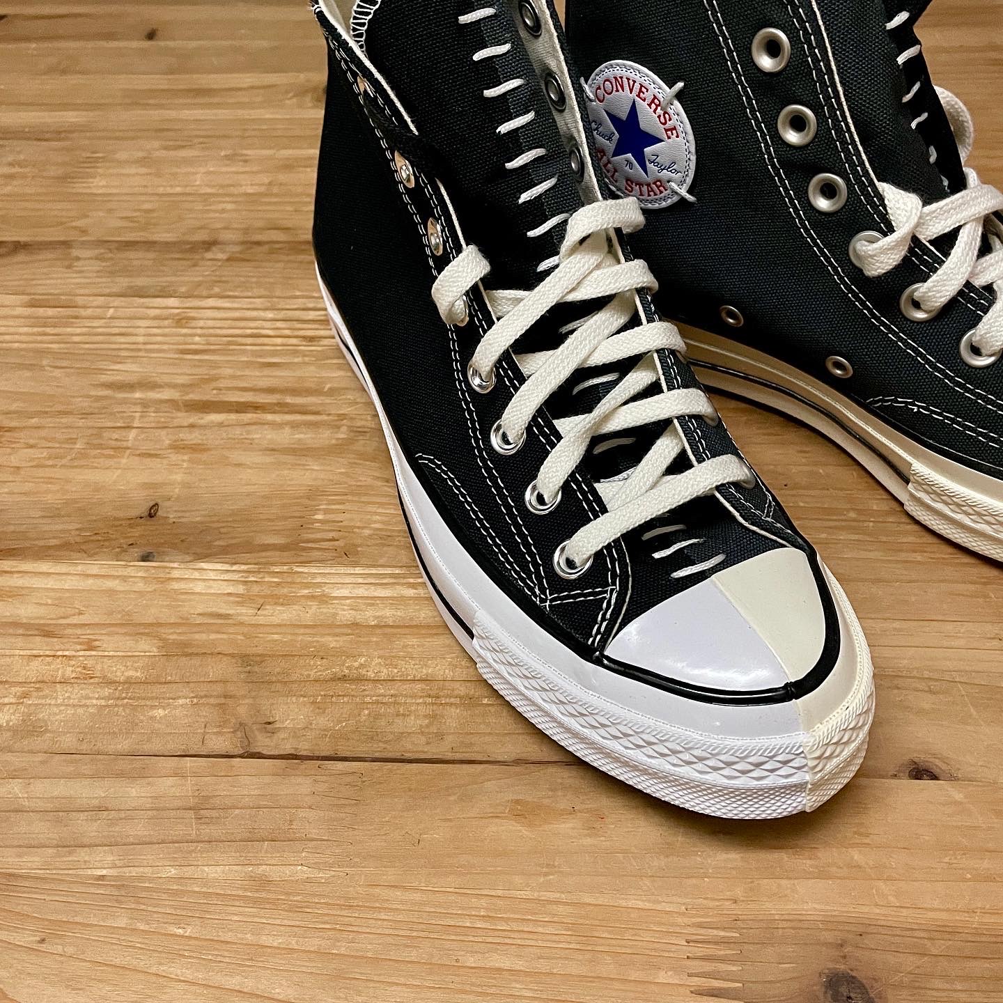 Converse x Slam Jam Chuck 70 Hi Reconstructed Black 착용 스타일